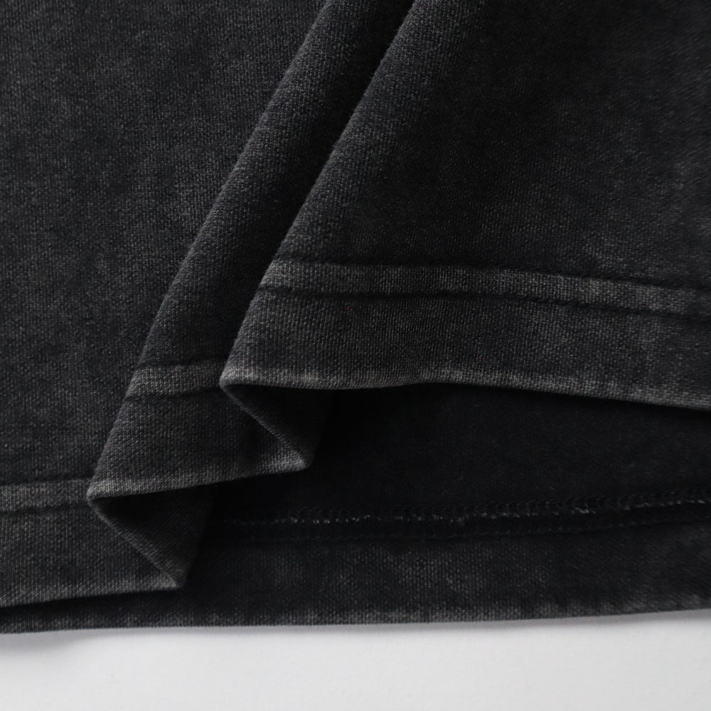 EGLAF | MV Washed Sleeves  Top Black