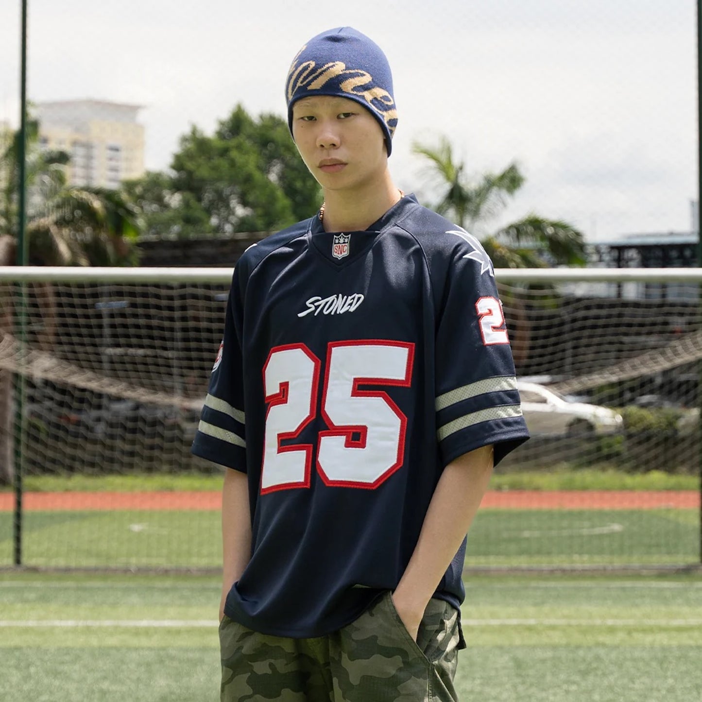 STONED | NFL Jersey Navy