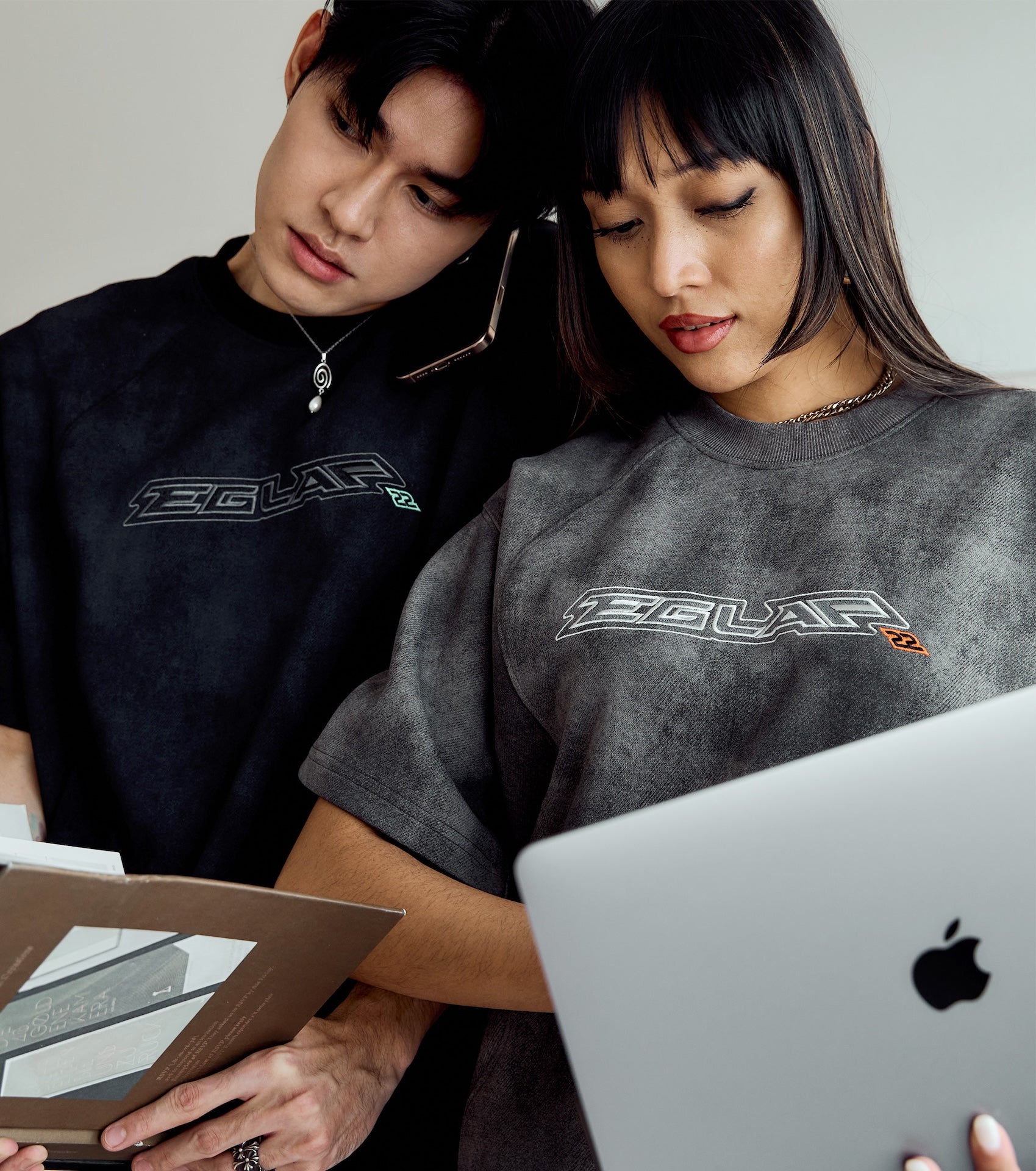 EGLAF | Basic 26 Panel Tee Grey - SWAGANZ
