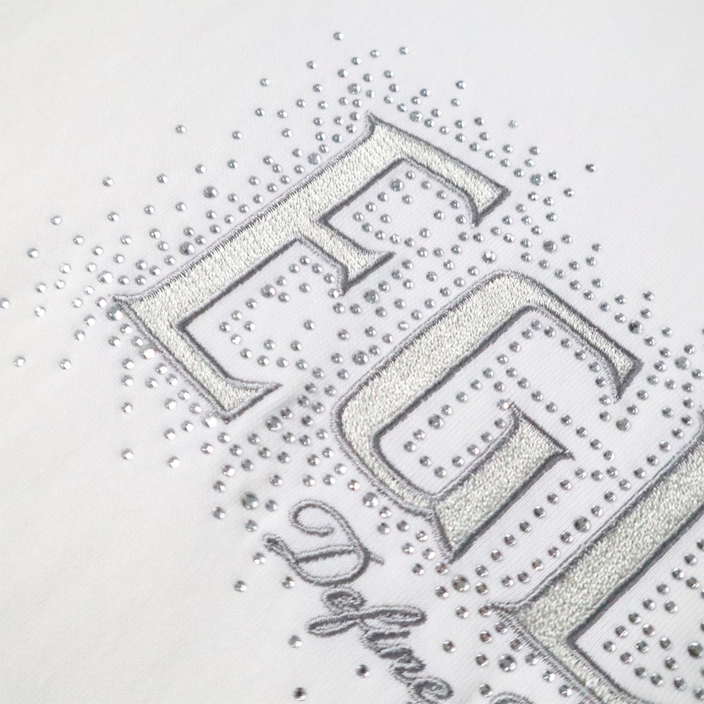 EGLAF | Radial Burst Tee White