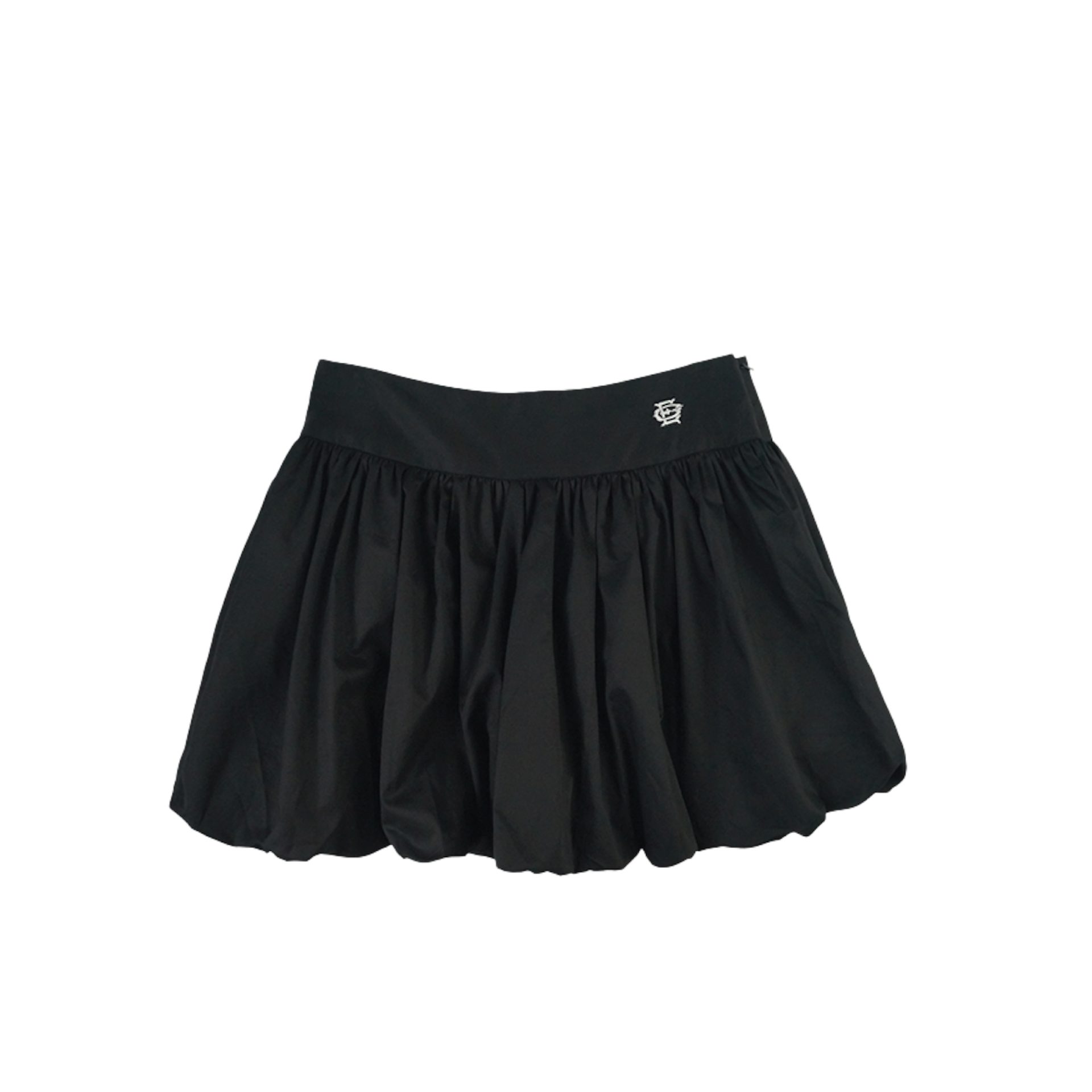EGLAF | RU Bubble Skirt Black - SWAGANZ