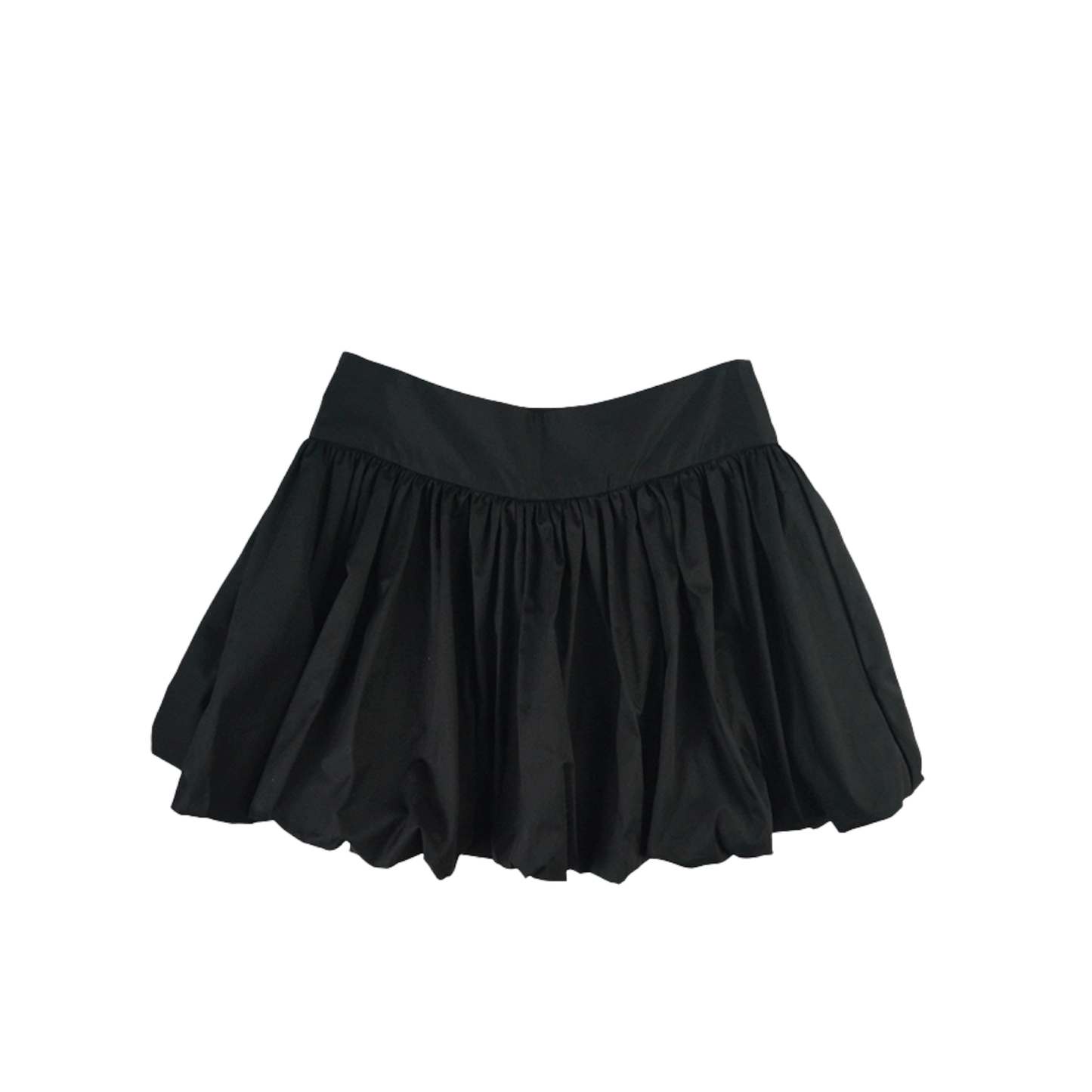 EGLAF | RU Bubble Skirt Black - SWAGANZ