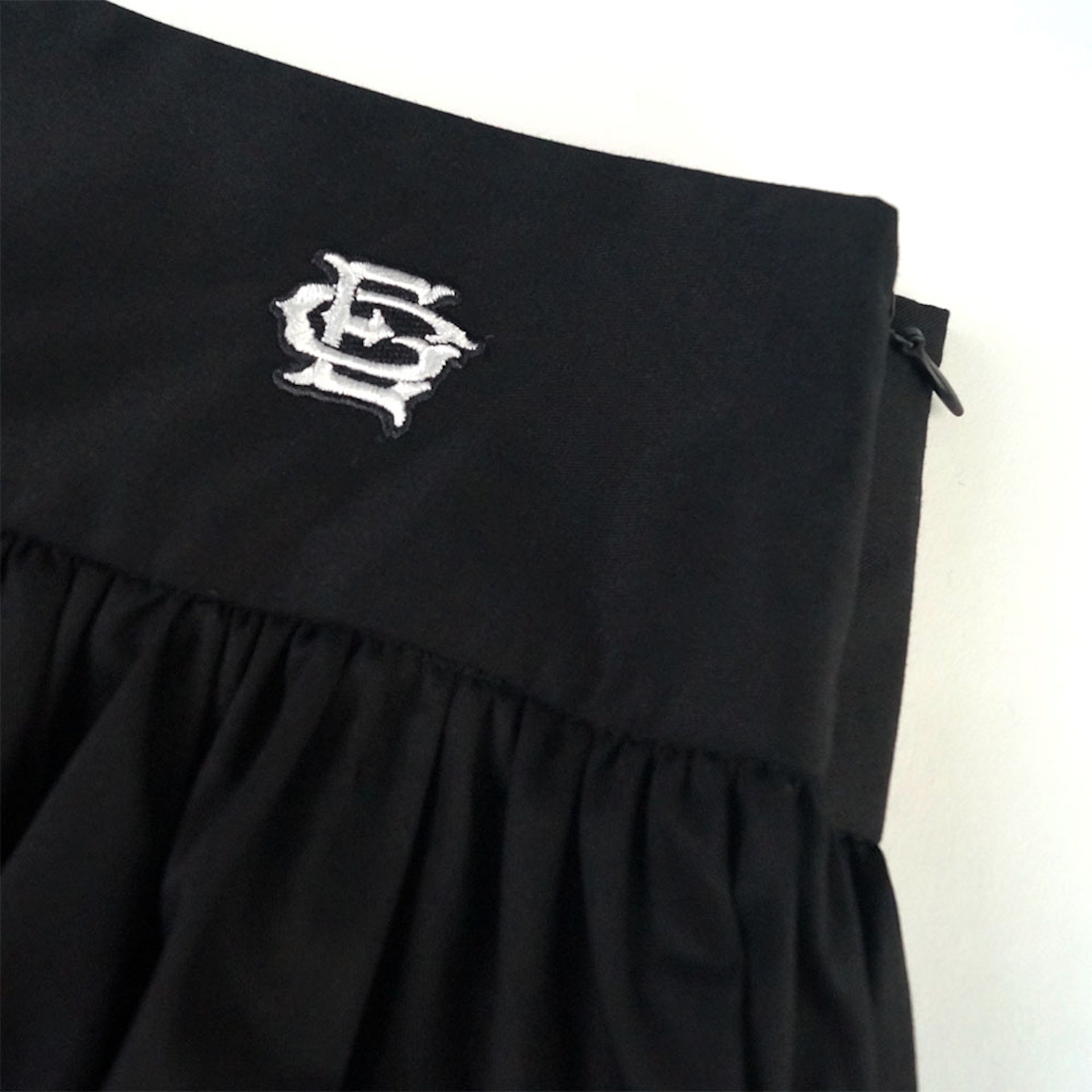 EGLAF | RU Bubble Skirt Black - SWAGANZ