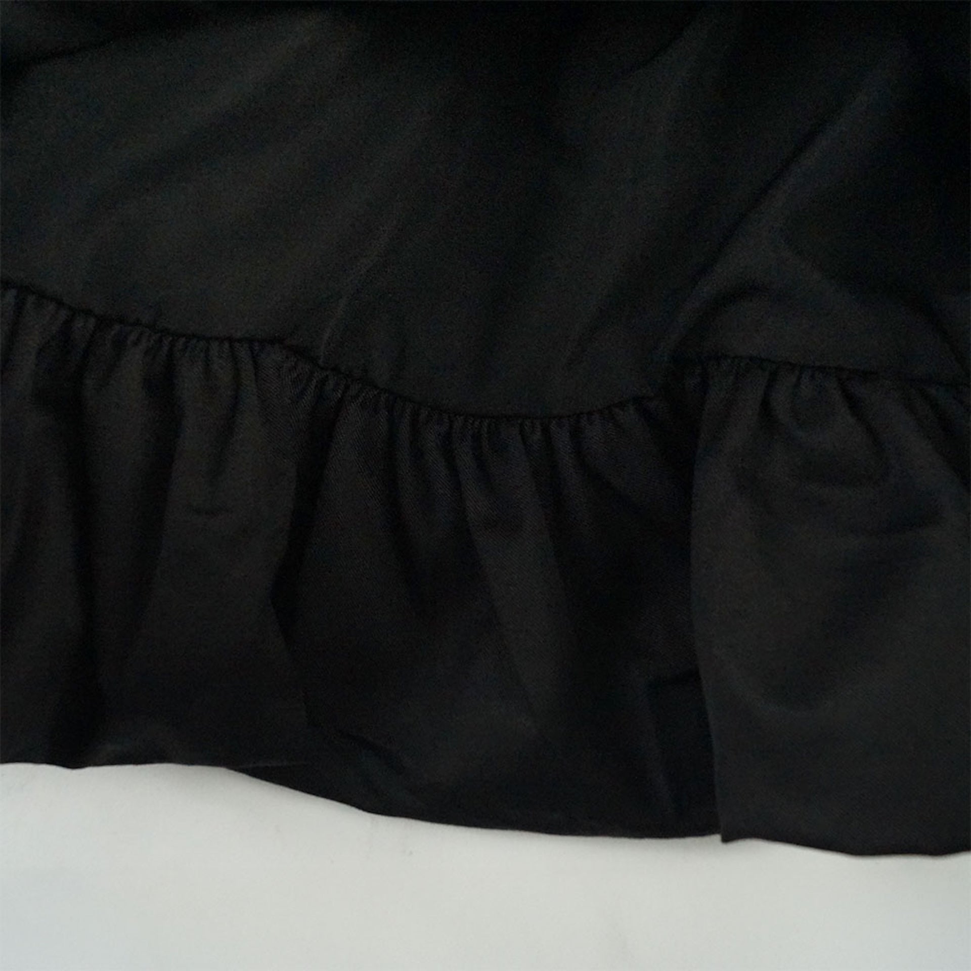 EGLAF | RU Bubble Skirt Black - SWAGANZ