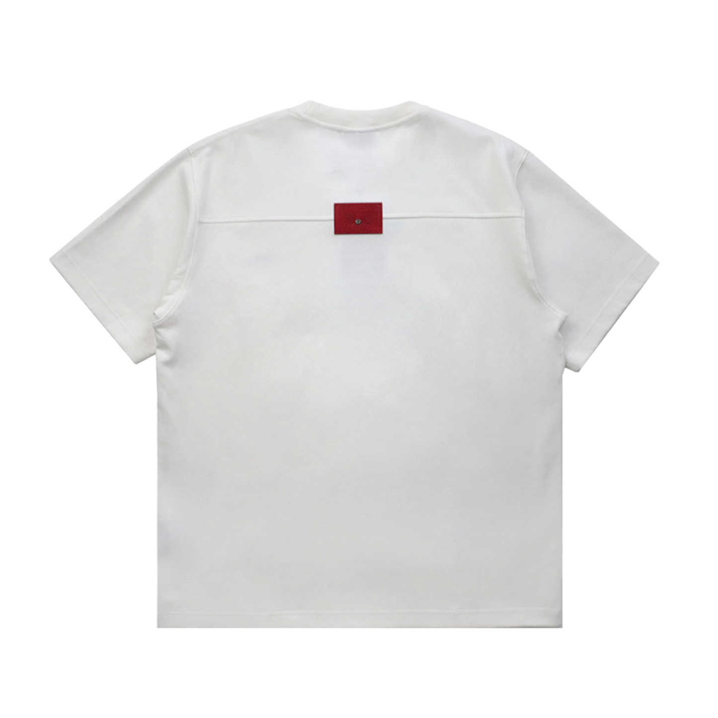 EGLAF | RU Chest Embroidery Tee White - SWAGANZ