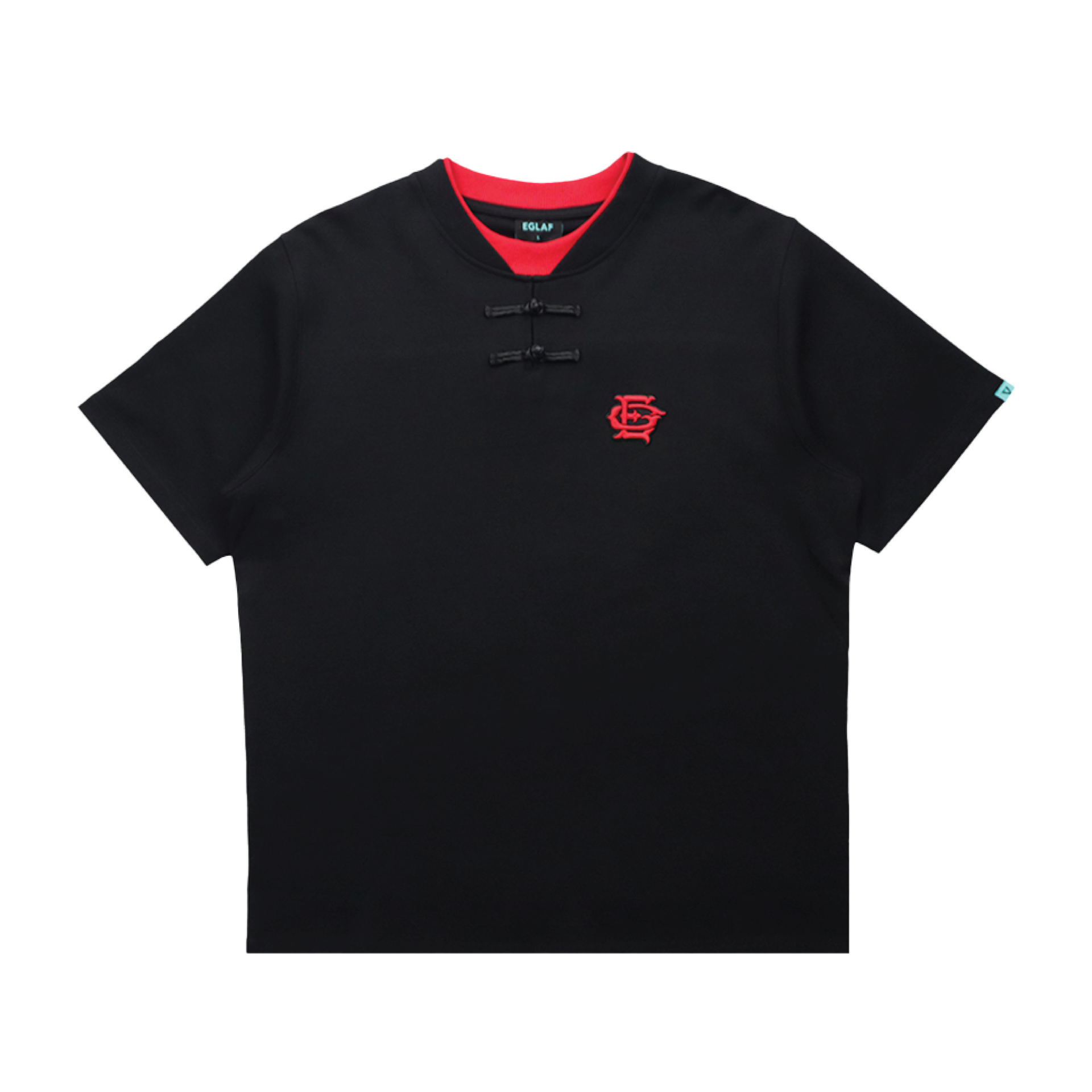 EGLAF | RU Chinese Knot Tee Black - SWAGANZ