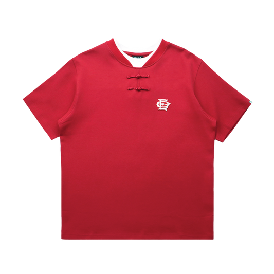 EGLAF | RU Chinese Knot Tee Red - SWAGANZ