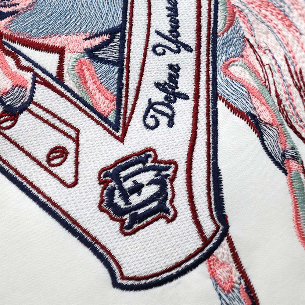 EGLAF | RU Embroidery Stallion Tee White