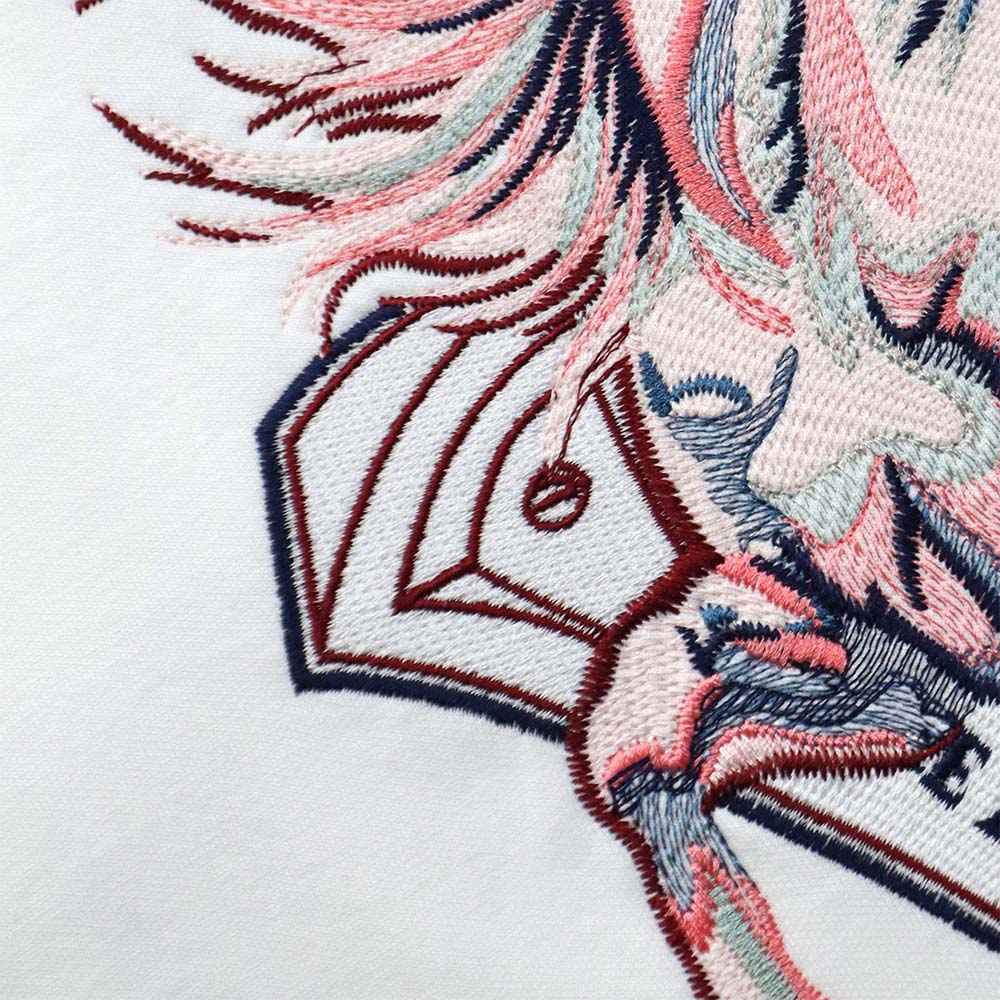 EGLAF | RU Embroidery Stallion Tee White