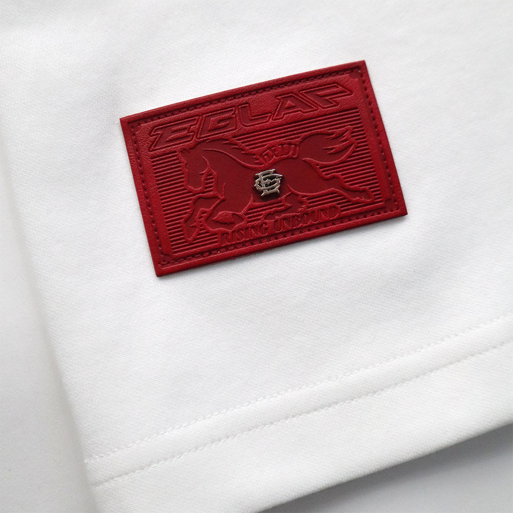 EGLAF | RU Embroidery Stallion Tee White