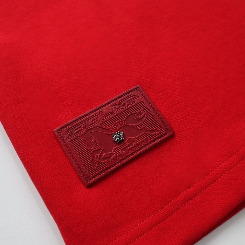 EGLAF | RU Embroidery Stallion Tee Red