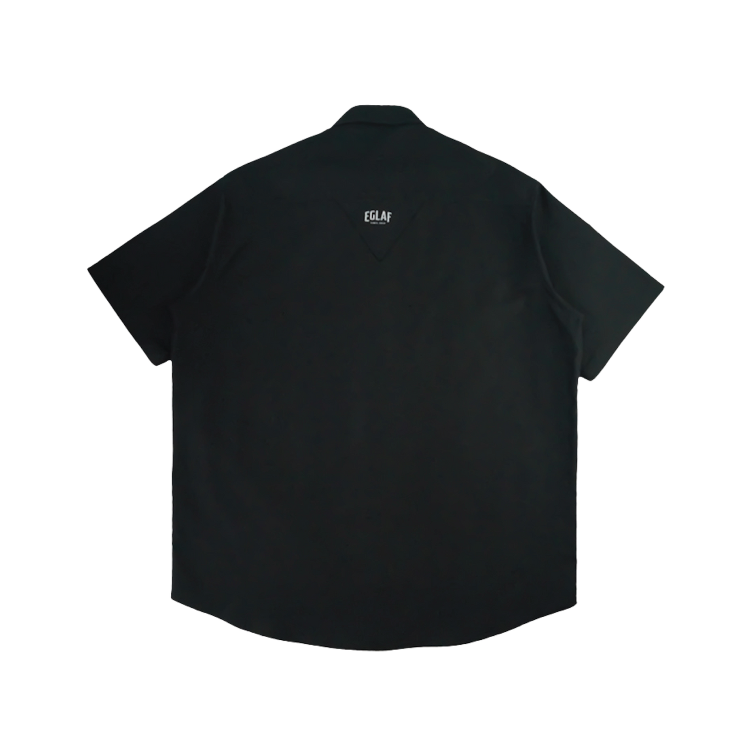 EGLAF | RU Multi Logos Shirt Black - SWAGANZ