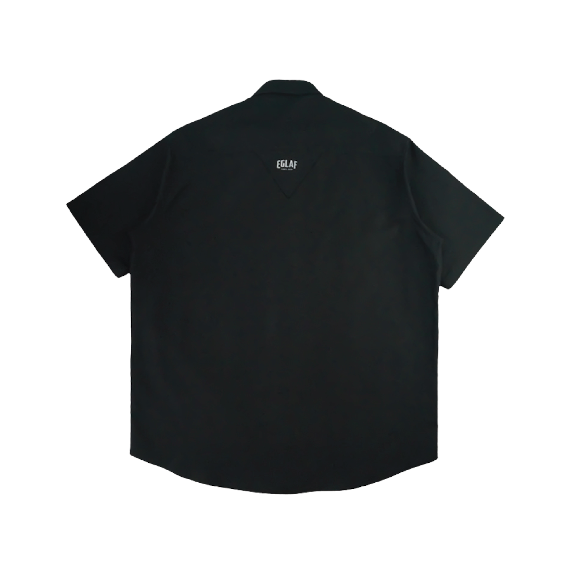 EGLAF | RU Multi Logos Shirt Black - SWAGANZ