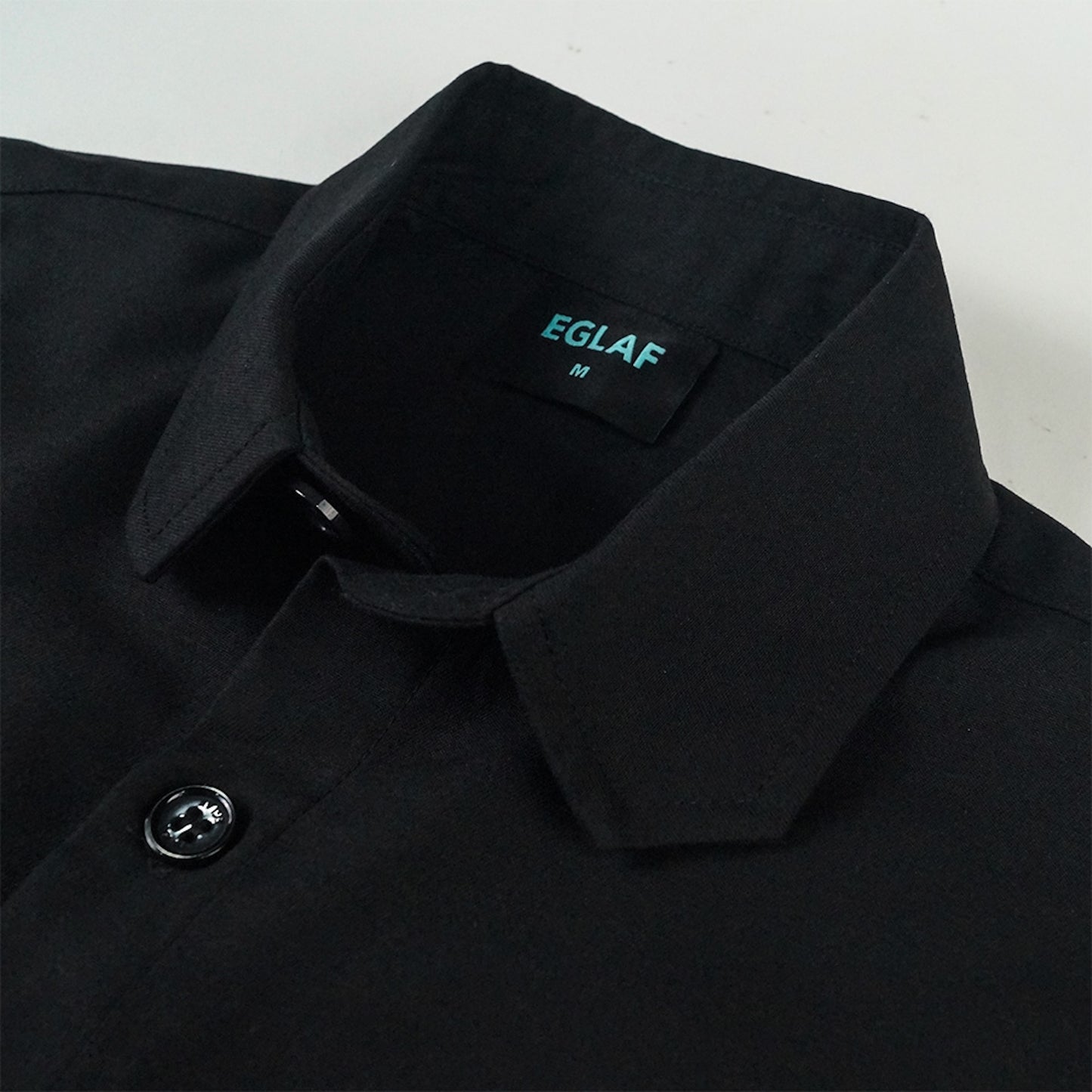 EGLAF | RU Multi Logos Shirt Black - SWAGANZ