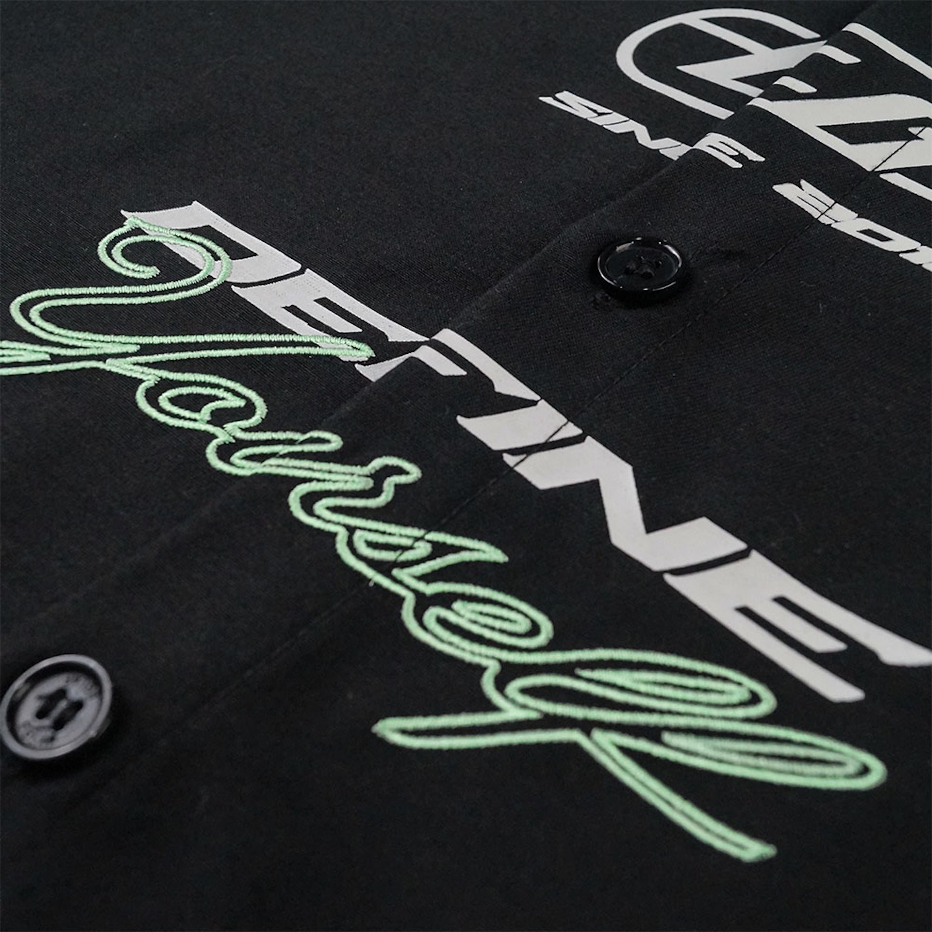 EGLAF | RU Multi Logos Shirt Black - SWAGANZ