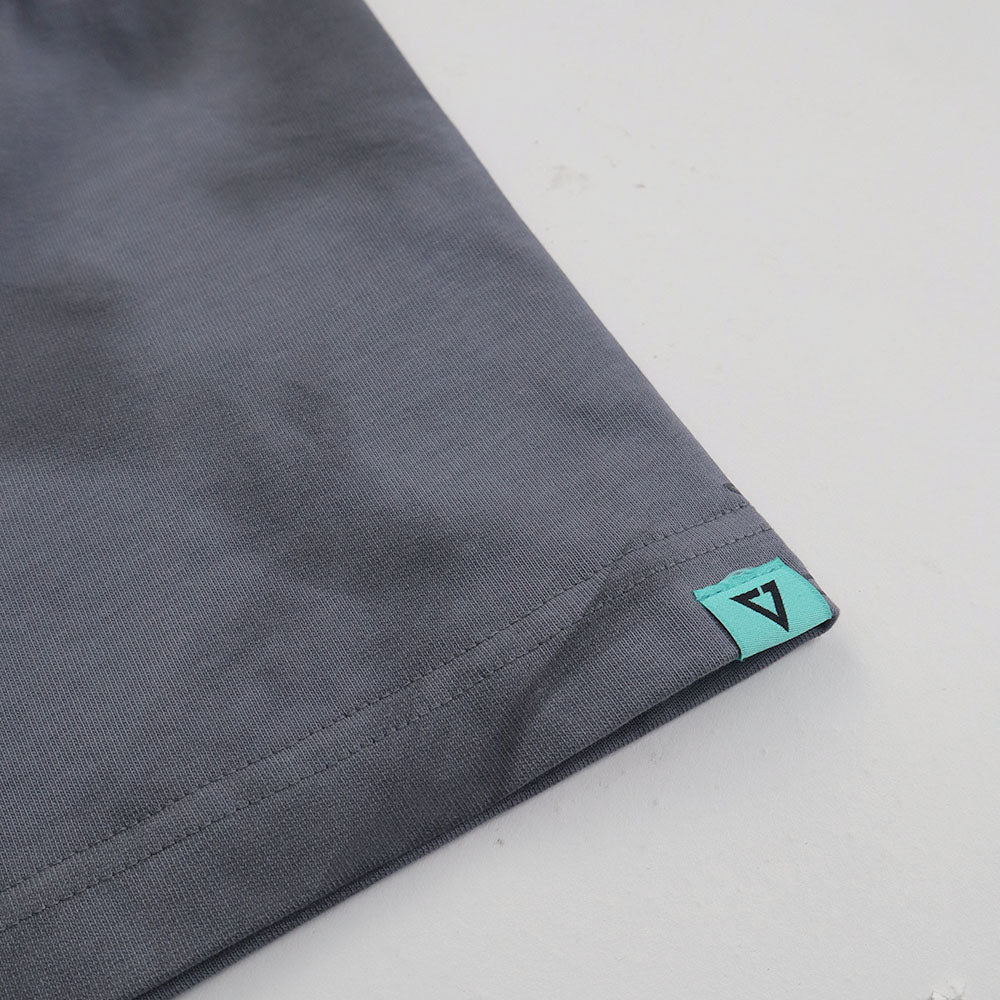 EGLAF | R//W Badges Boxy Tee Cool Grey - SWAGANZ