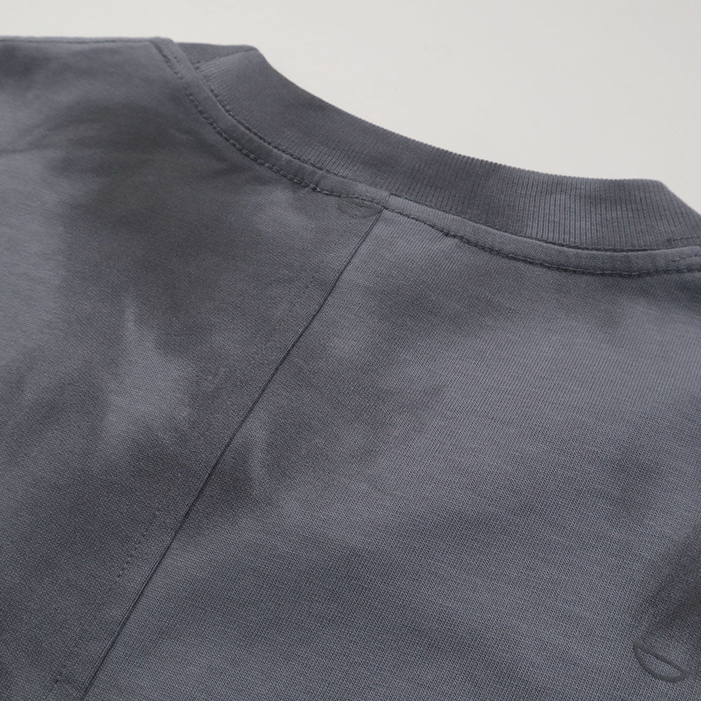 EGLAF | R//W Badges Boxy Tee Cool Grey - SWAGANZ