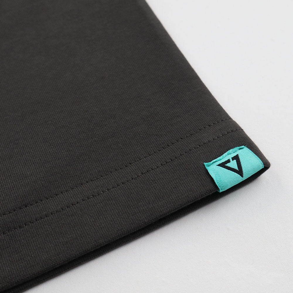 EGLAF | R//W Distressed Texts Tee Grey