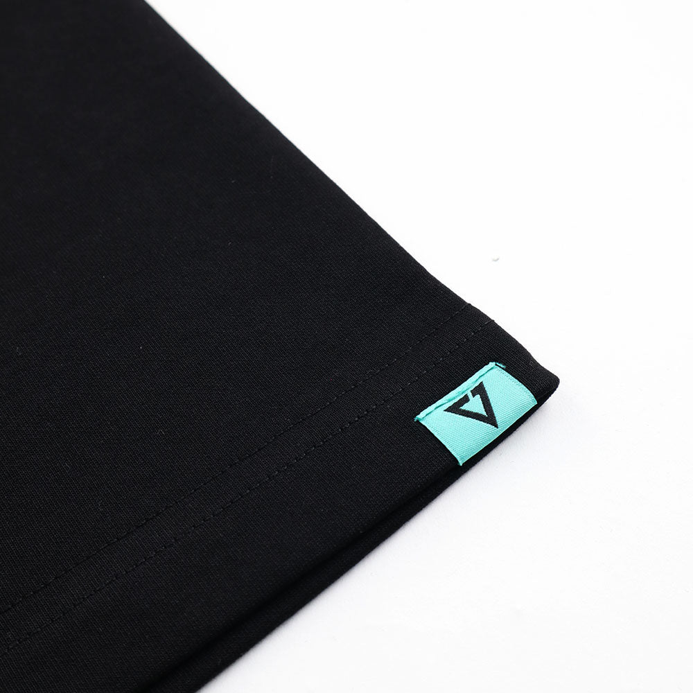 EGLAF | R//W Wings Boxy Tee Black - SWAGANZ
