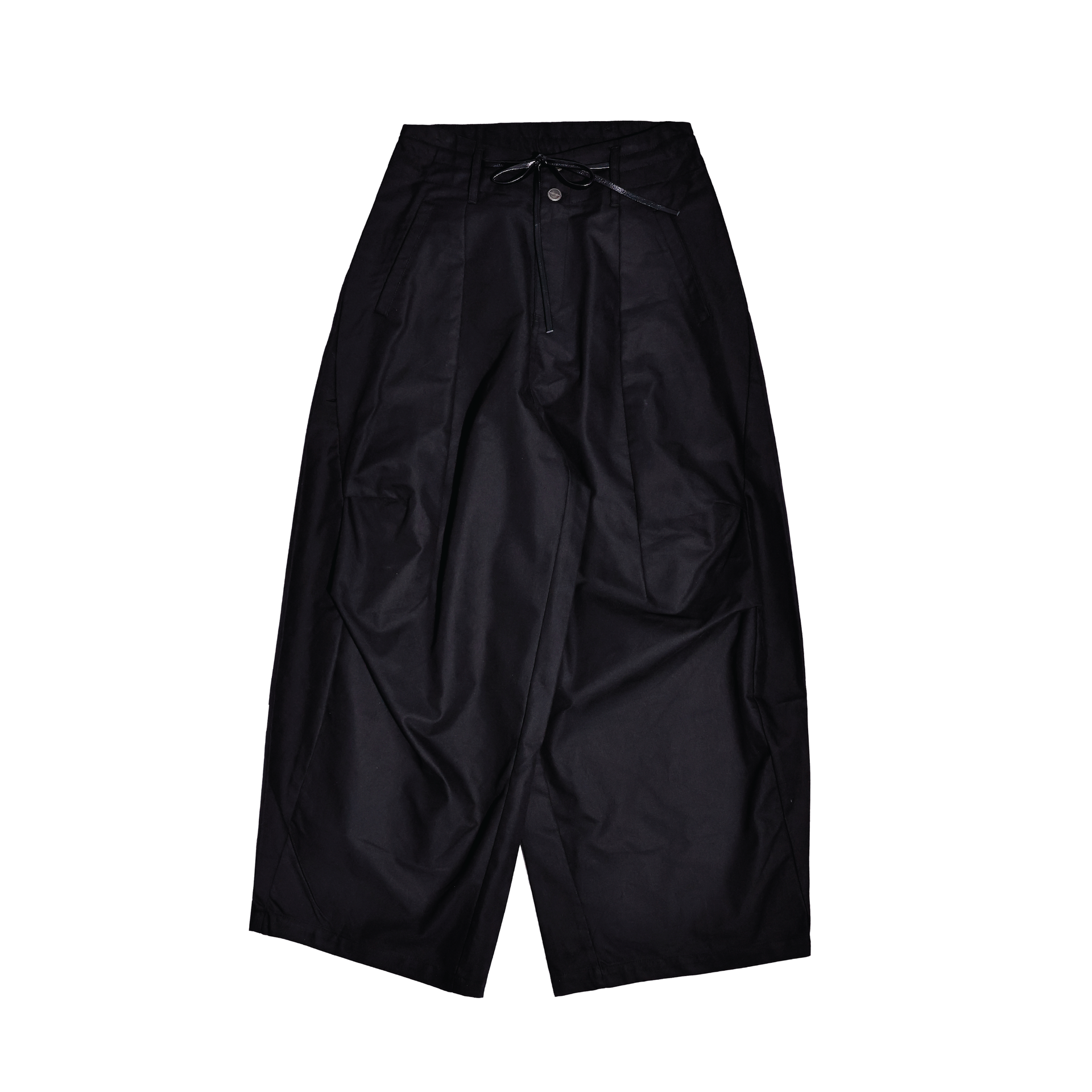 Society | Orda Mechanica Parachute Curved Pants Black - SWAGANZ