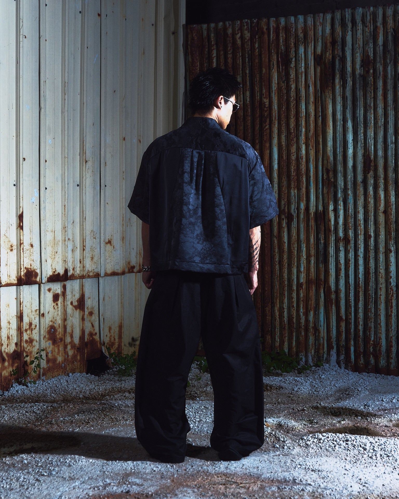 SOCIETY | Aerodyne Mandari Work Shirt Black - SWAGANZ