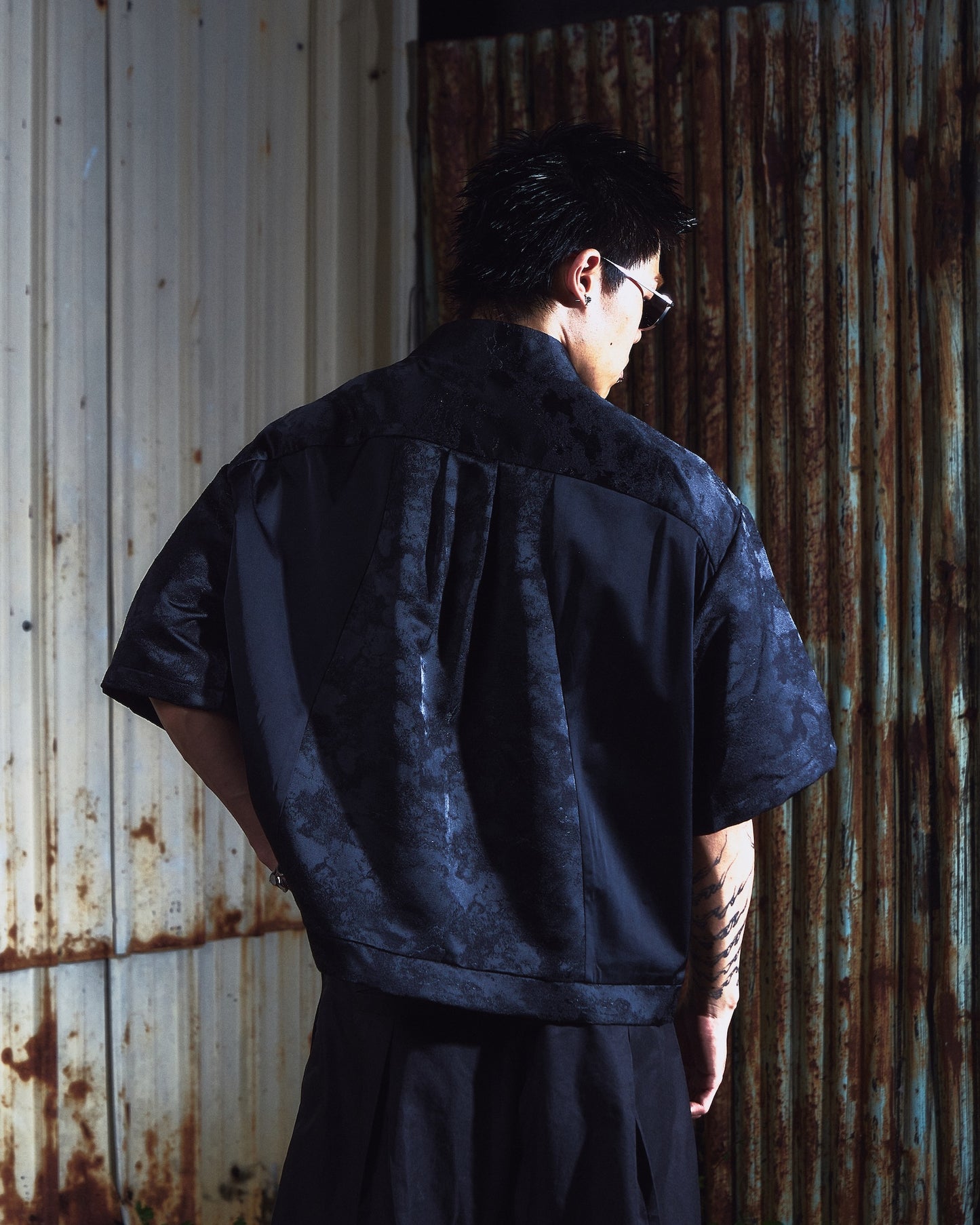 SOCIETY | Aerodyne Mandari Work Shirt Black - SWAGANZ