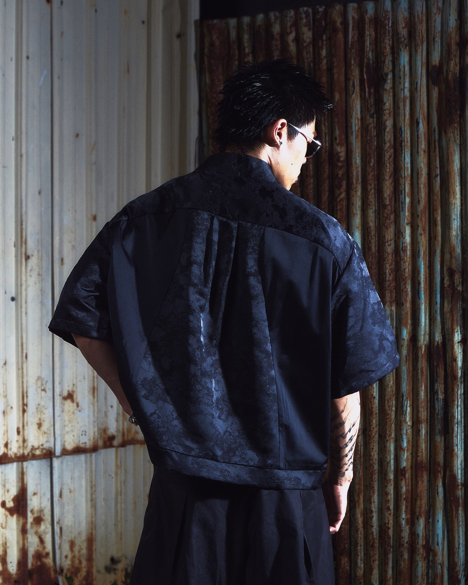 SOCIETY | Aerodyne Mandari Work Shirt Black - SWAGANZ