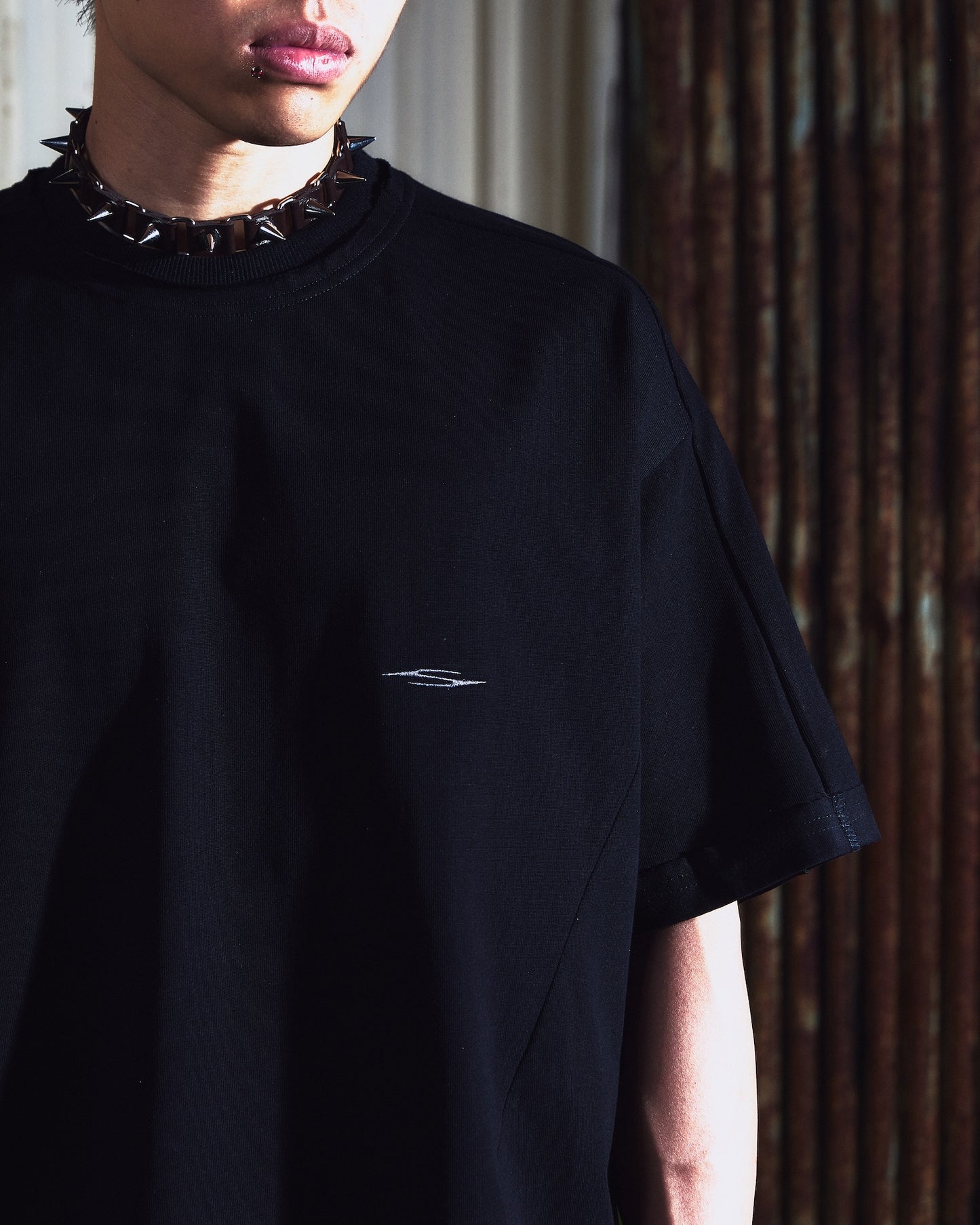 SOCIETY | Aerodyne Int Cropped Tee Black