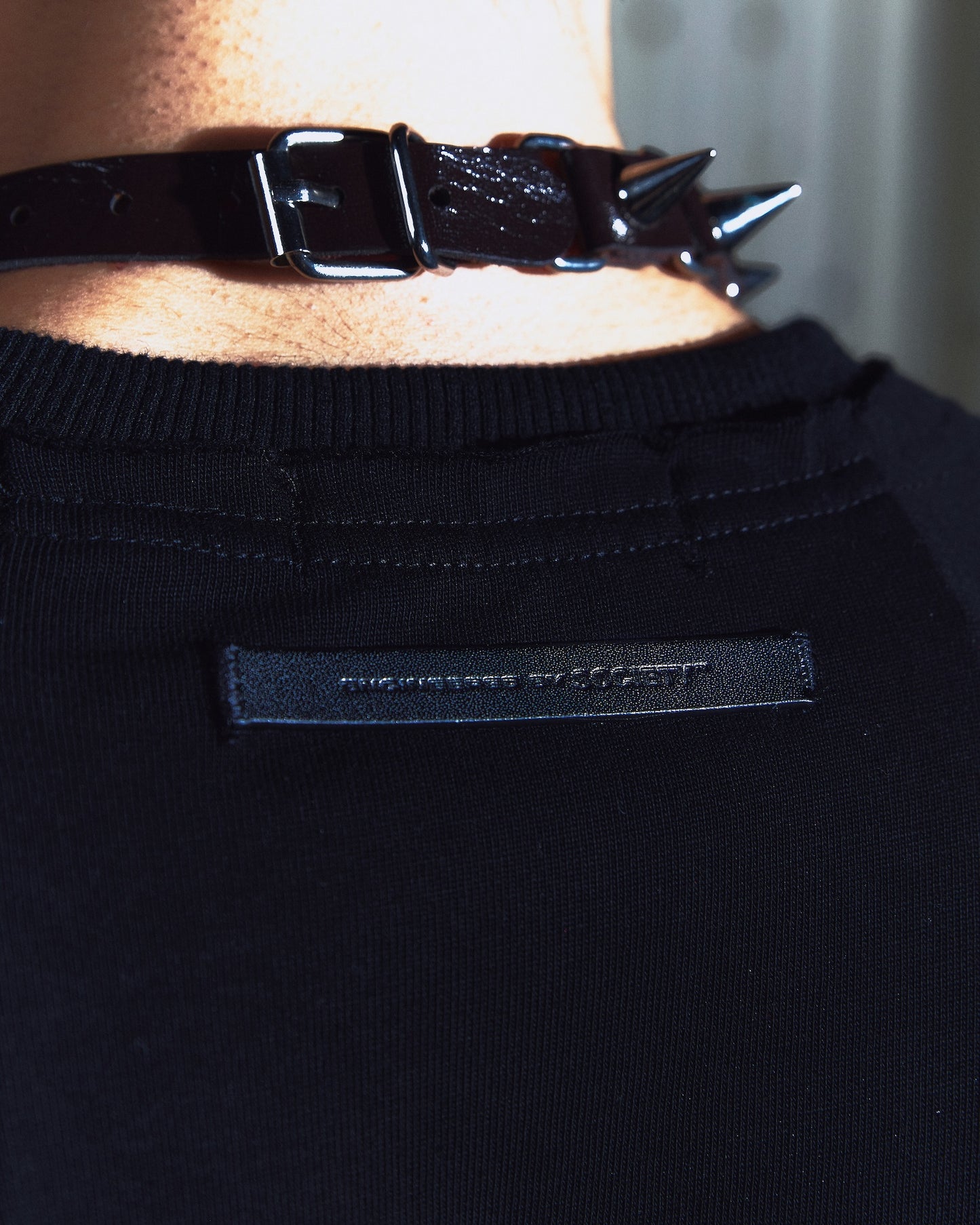 SOCIETY | Aerodyne Int Cropped Tee Black