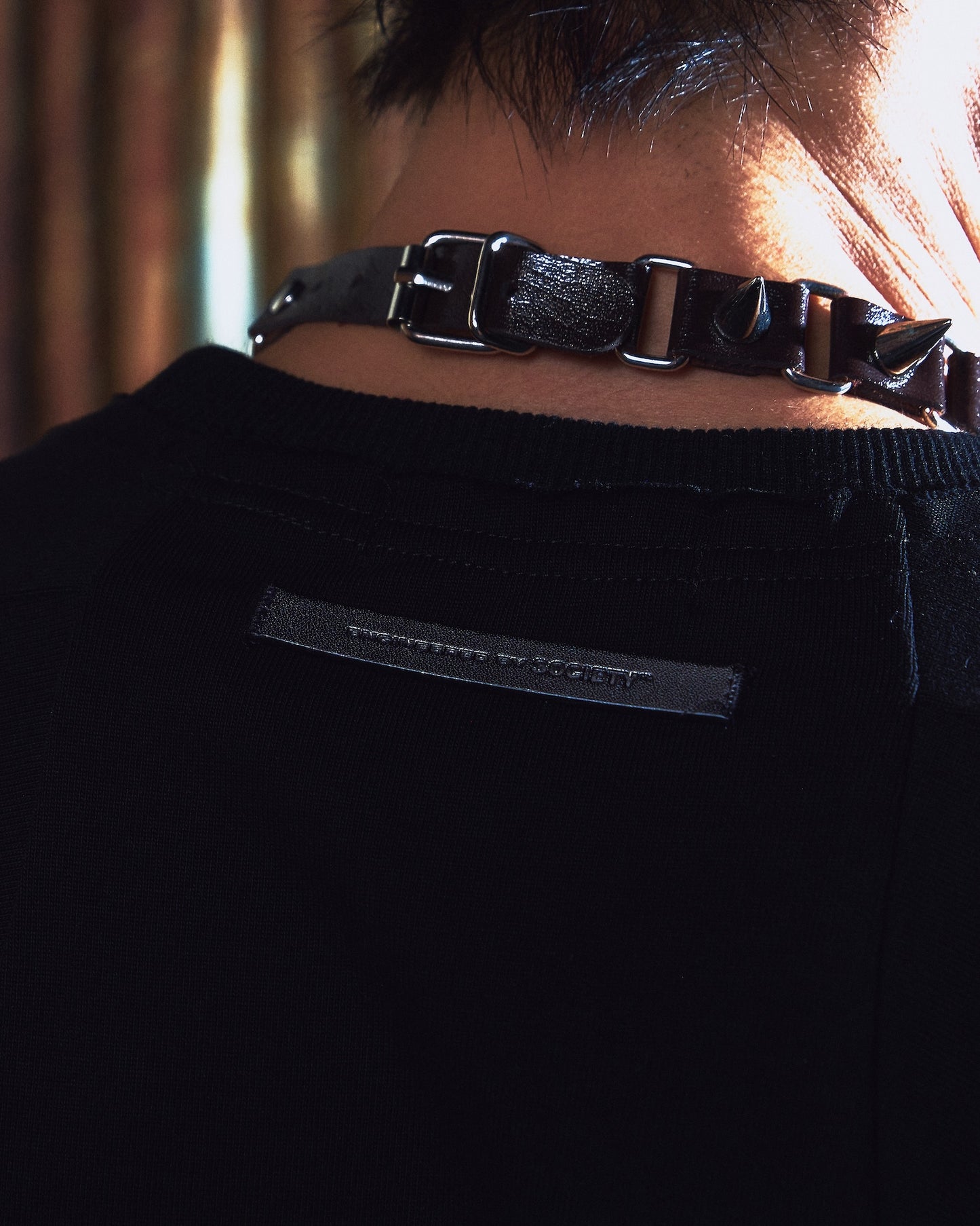 SOCIETY | Aerodyne Int Cropped Tee Black