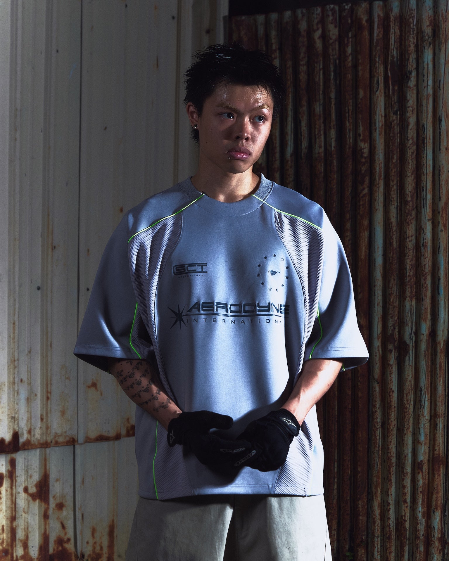 SOCIETY | Aerodyne Int Aero Jersey Light Grety - SWAGANZ