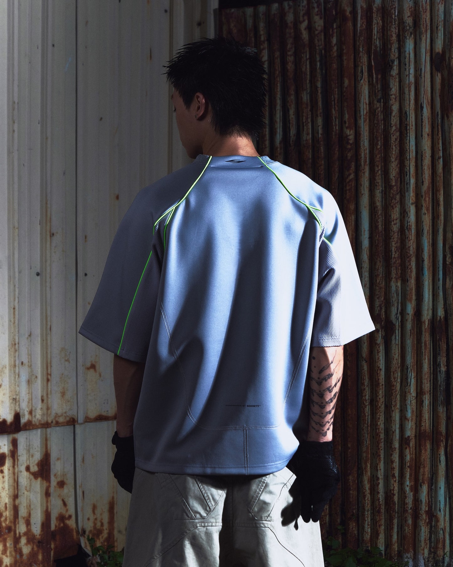 SOCIETY | Aerodyne Int Aero Jersey Light Grety - SWAGANZ