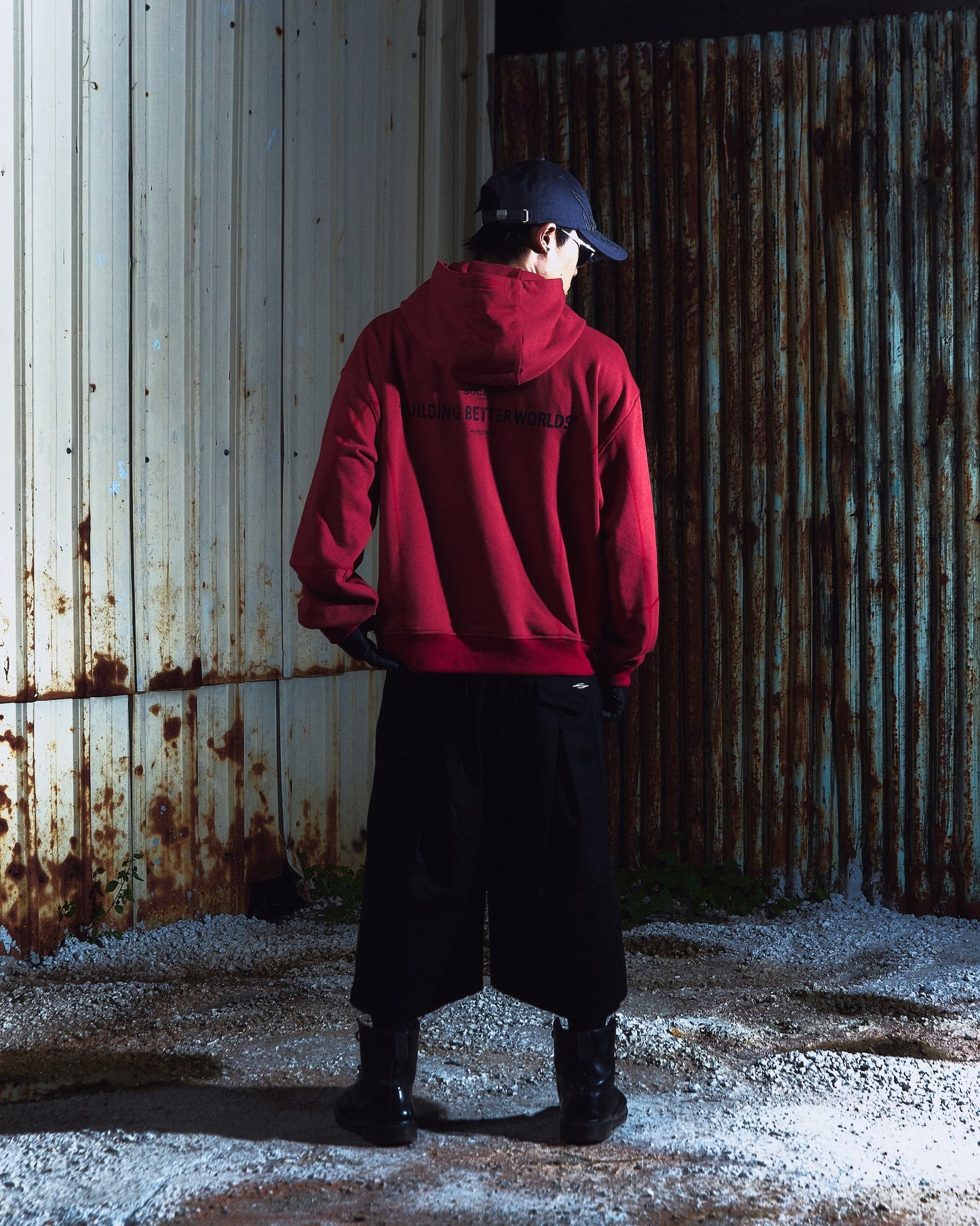 SOCIETY | Aerodyne Int Hoodie Red