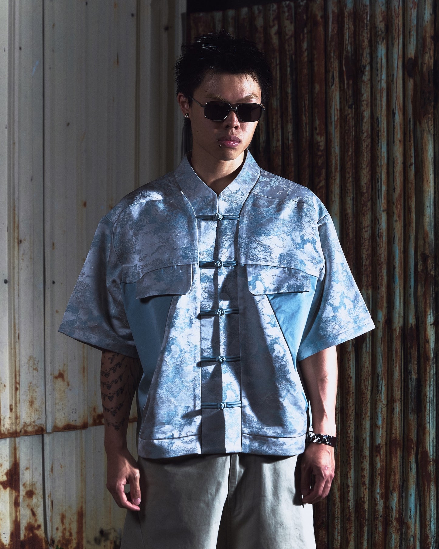 SOCIETY | Aerodyne Mandari Work Shirt Oyster