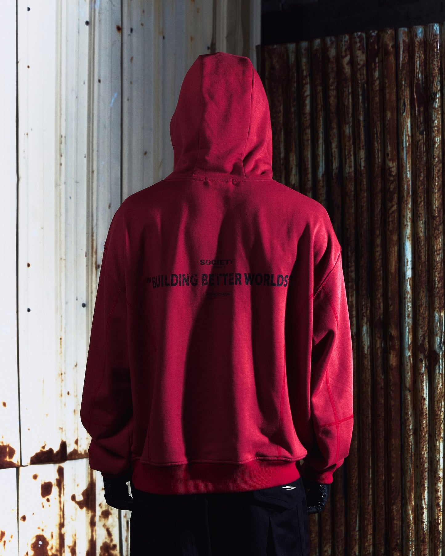 SOCIETY | Aerodyne Int Hoodie Red