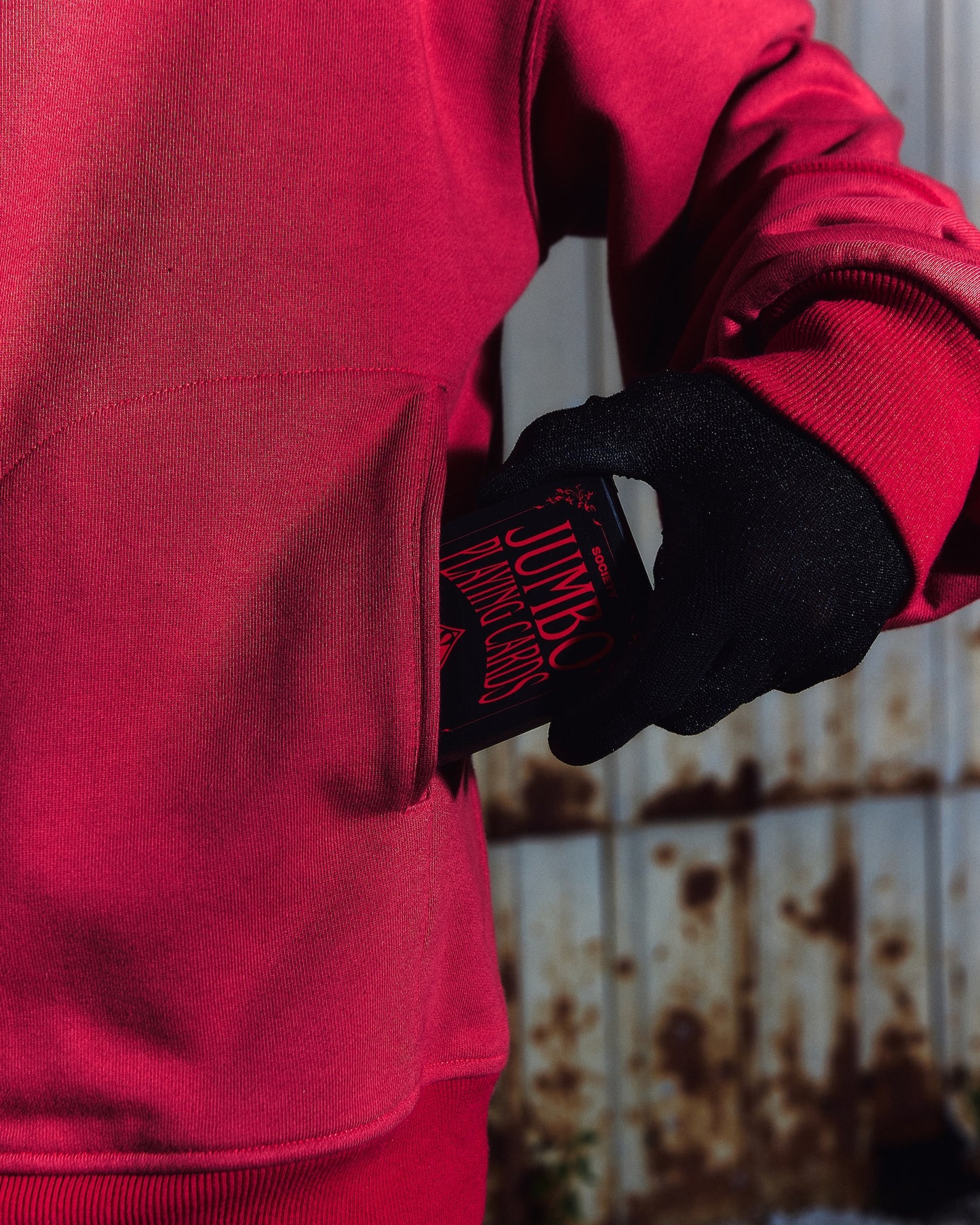 SOCIETY | Aerodyne Int Hoodie Red