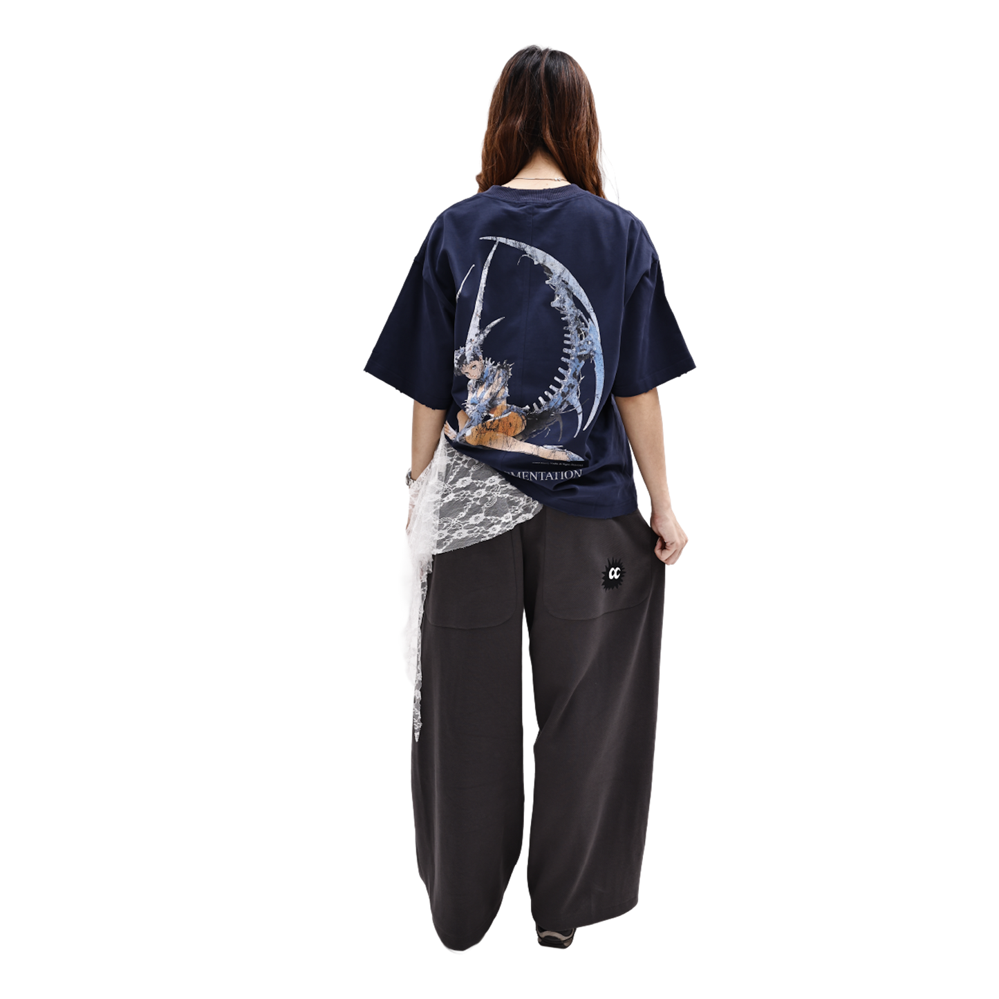 SOCIETY | CAS Retro Cyberpunk Back Print Tee