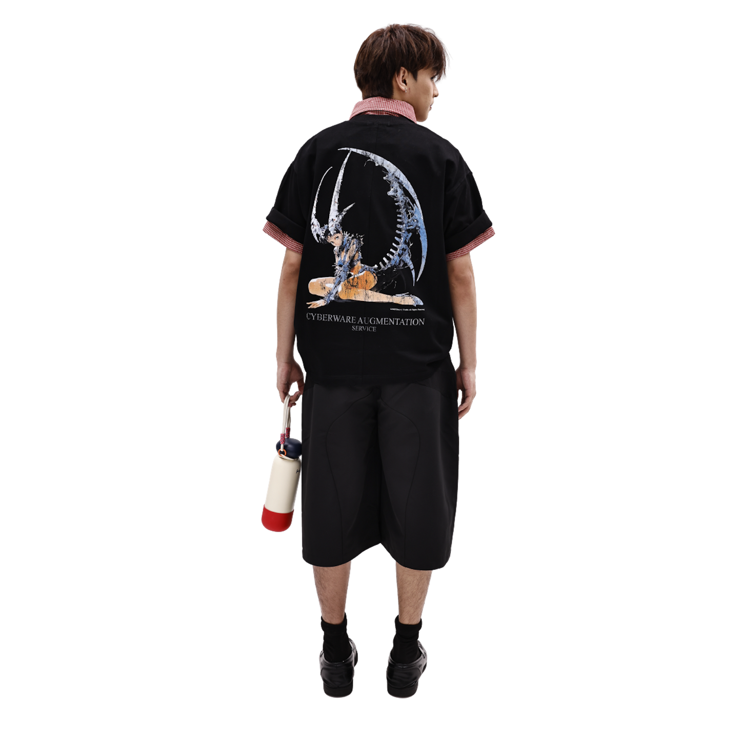 SOCIETY | CAS Retro Cyberpunk Back Print Tee
