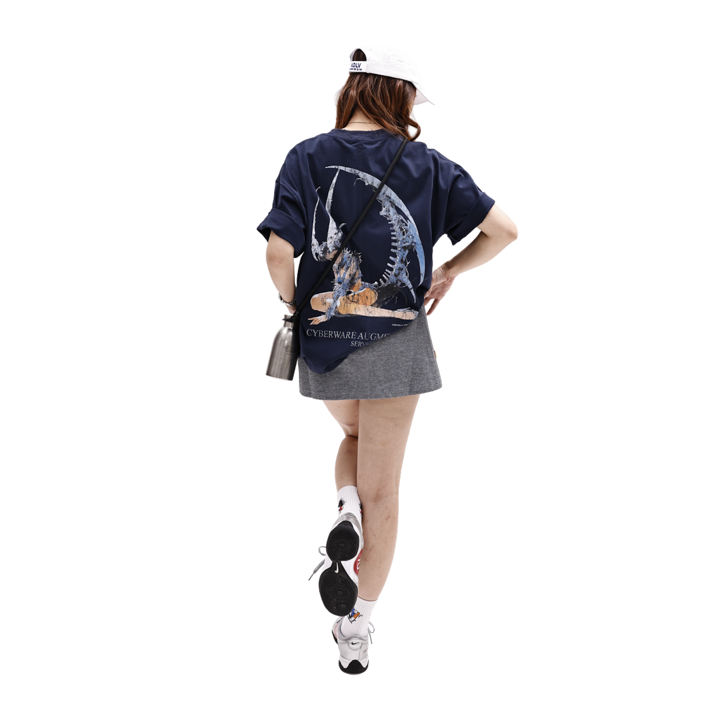 SOCIETY | CAS Retro Cyberpunk Back Print Tee