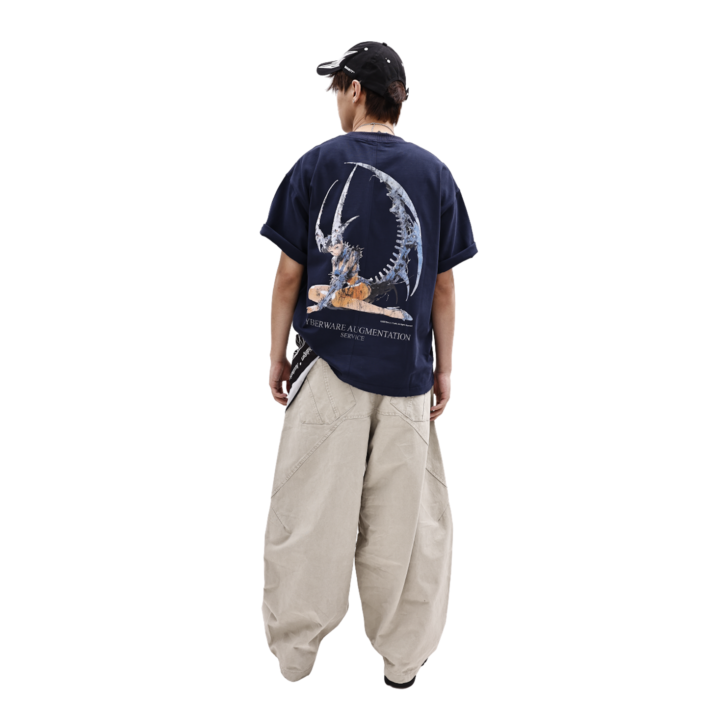 SOCIETY | CAS Retro Cyberpunk Back Print Tee