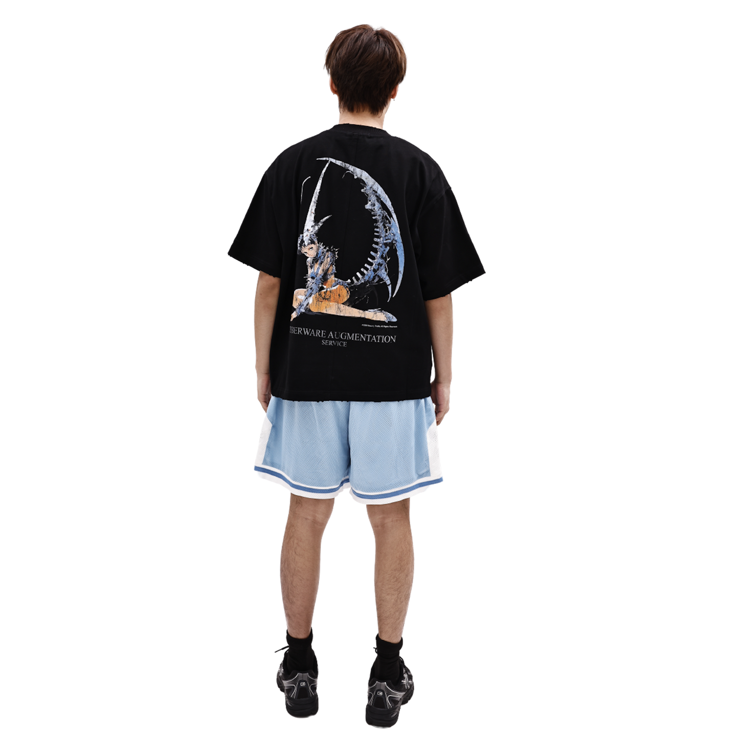 SOCIETY | CAS Retro Cyberpunk Back Print Tee