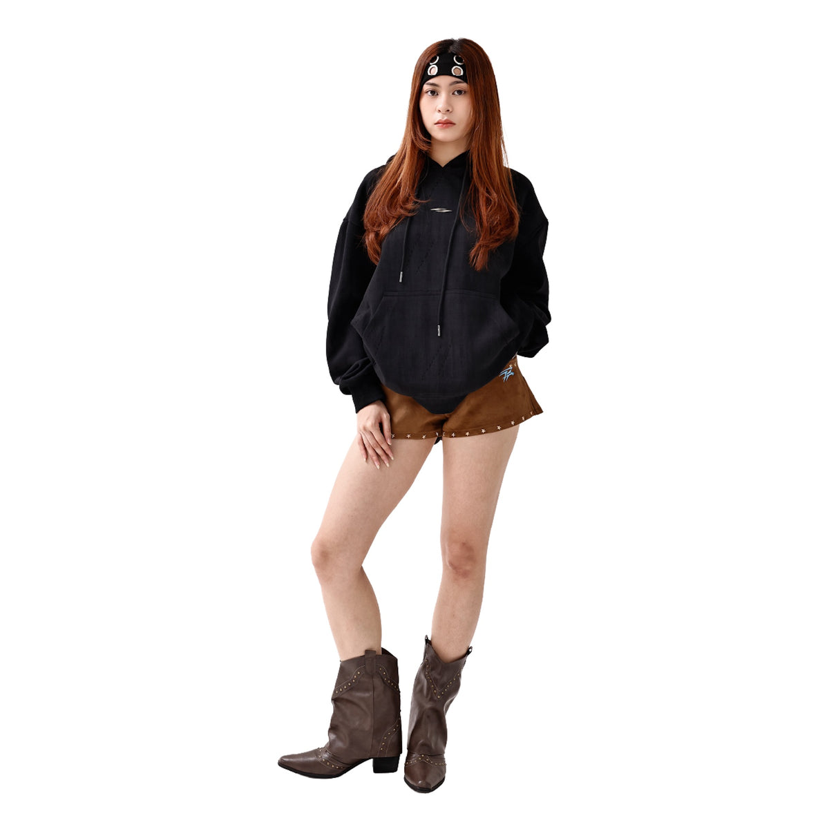 SOCIETY | Form 010 Core Hooded Sweatshirt Black - SWAGANZ