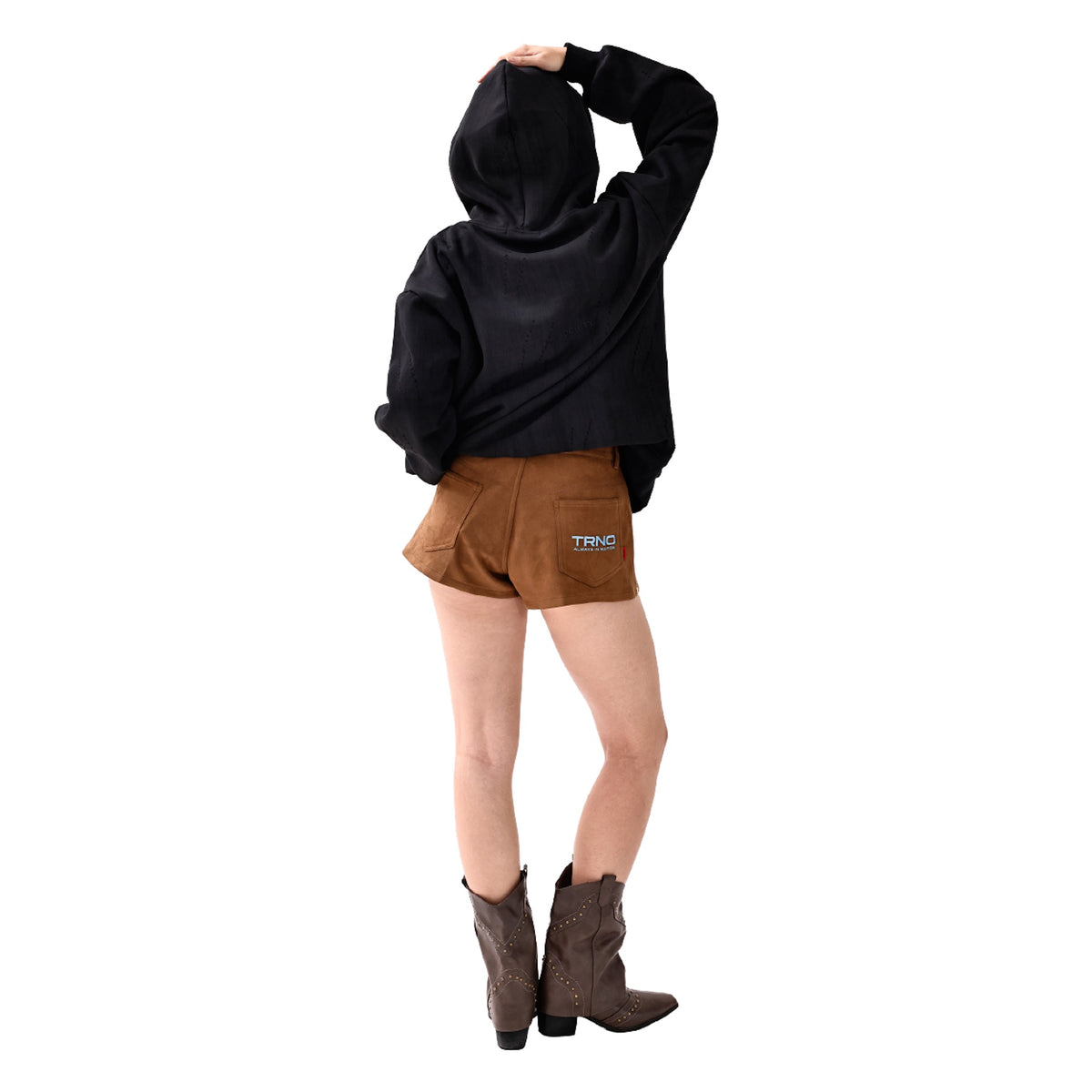 SOCIETY | Form 010 Core Hooded Sweatshirt Black - SWAGANZ