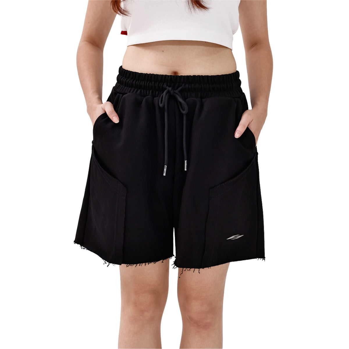 SOCIETY | Form 010 Offset Shorts Black - SWAGANZ