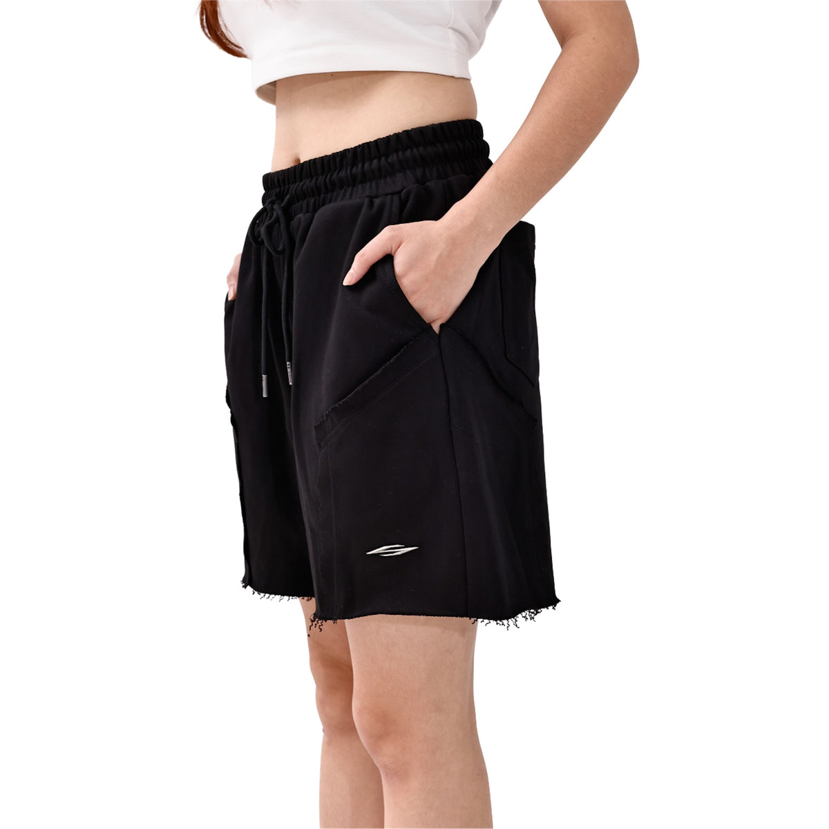 SOCIETY | Form 010 Offset Shorts Black - SWAGANZ