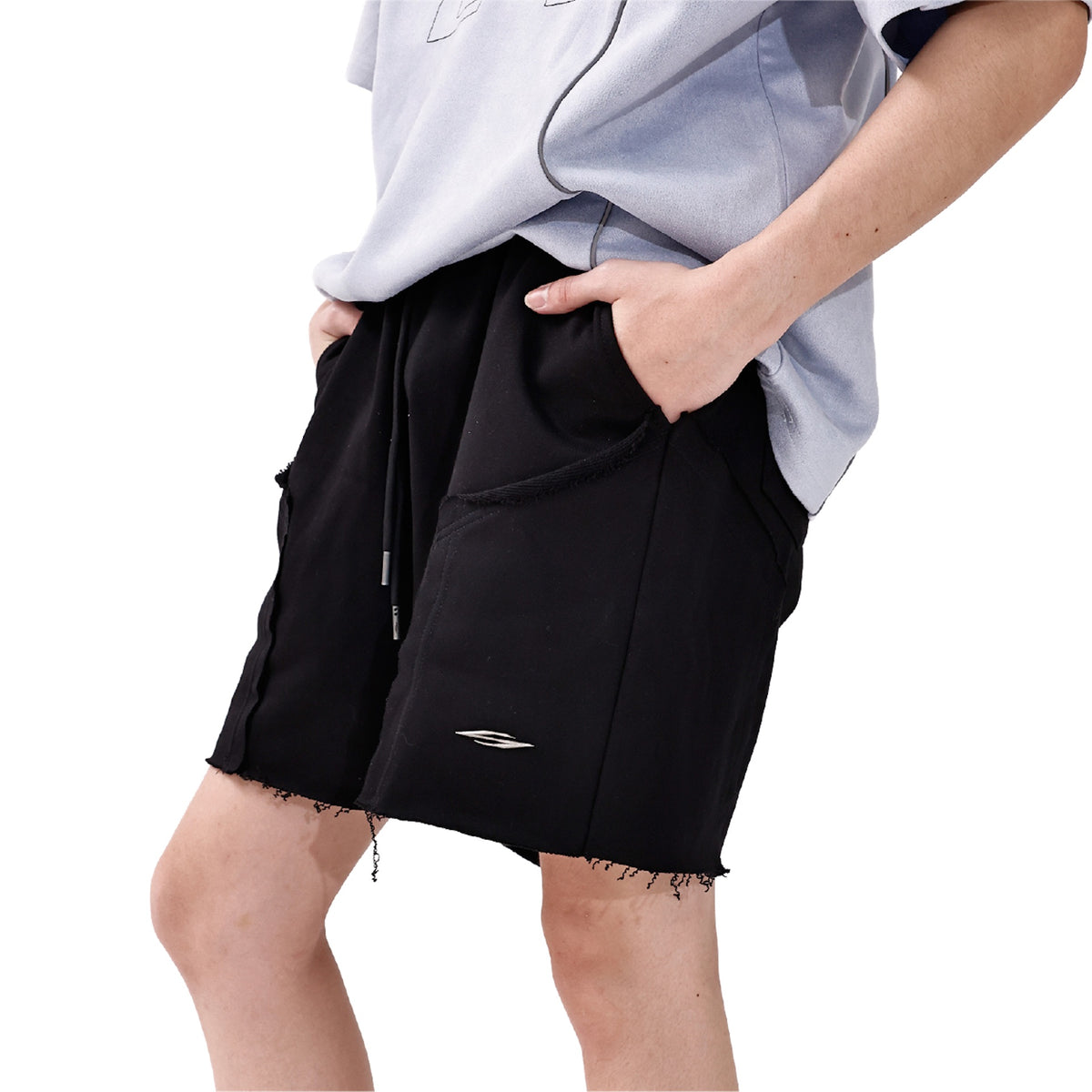 SOCIETY | Form 010 Offset Shorts Black - SWAGANZ