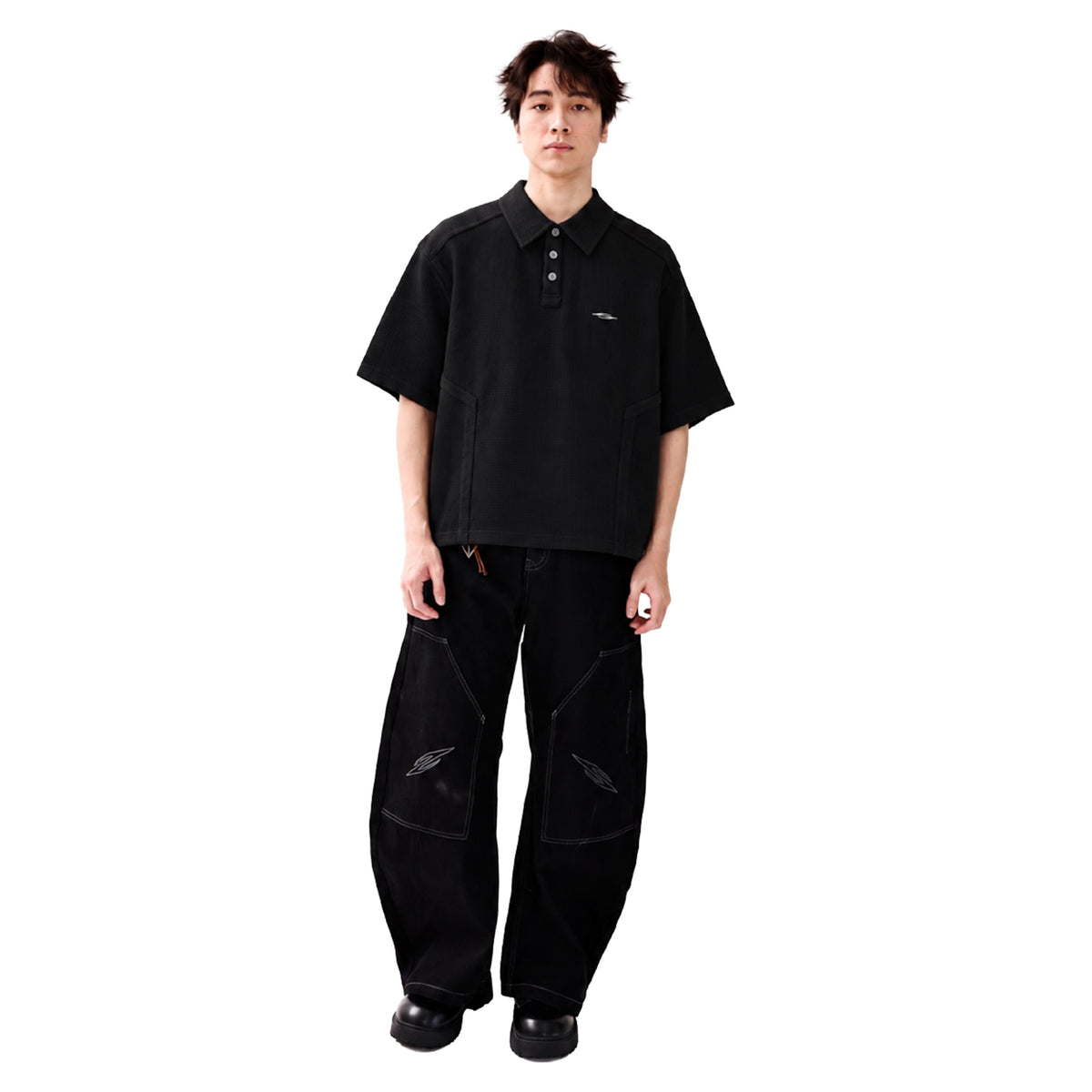 SOCIETY | Form 010 Frame Polo Black - SWAGANZ