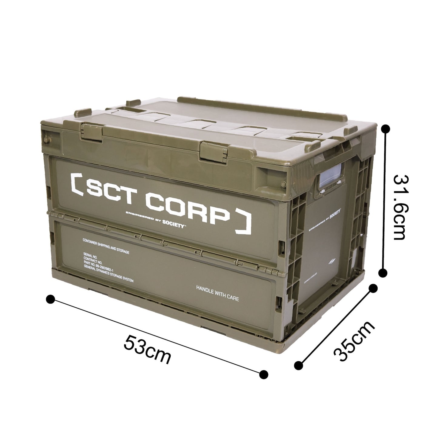 Society | [ P.T ] Foldable Storage Container