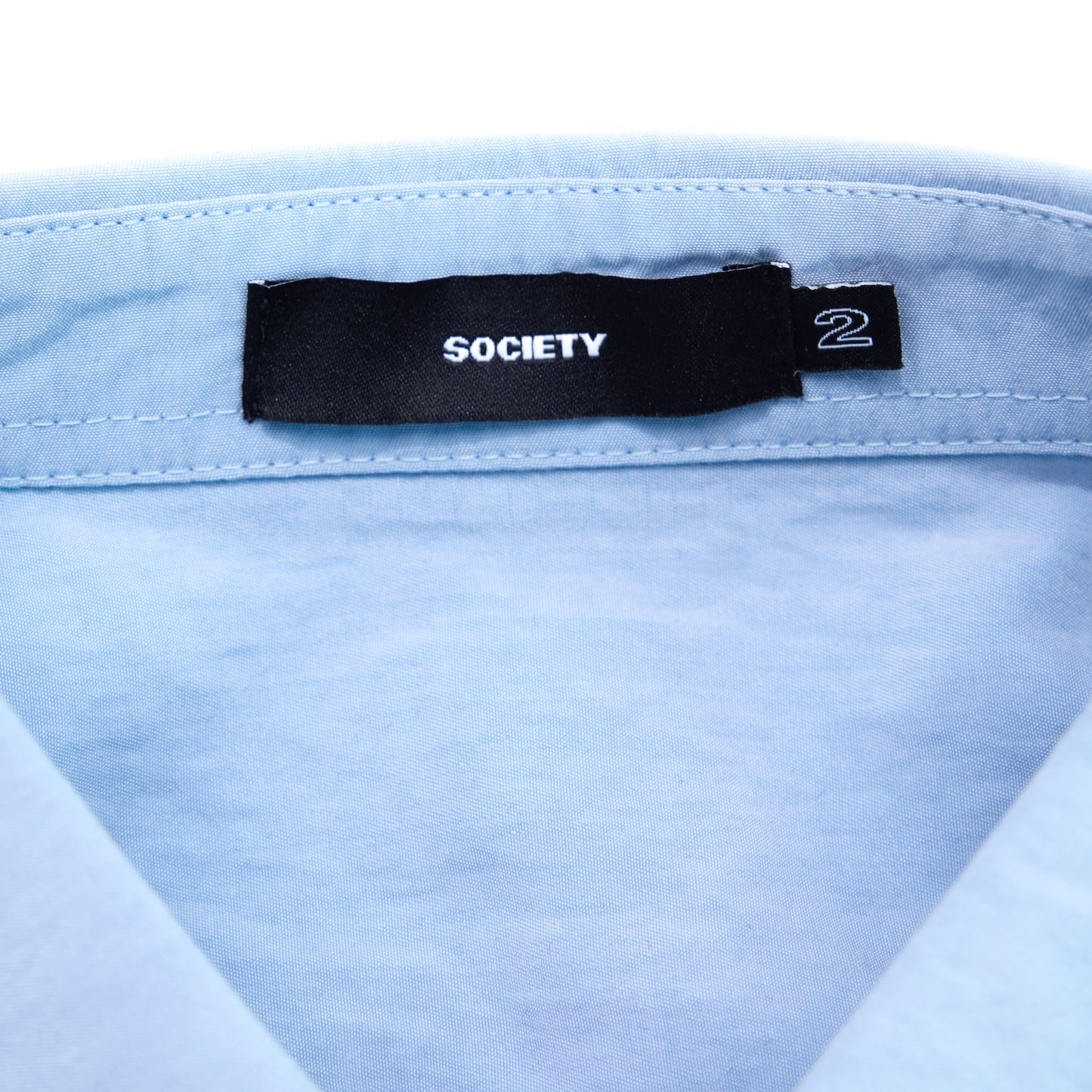 Society ｜ Titus Analyst Shirt Blue