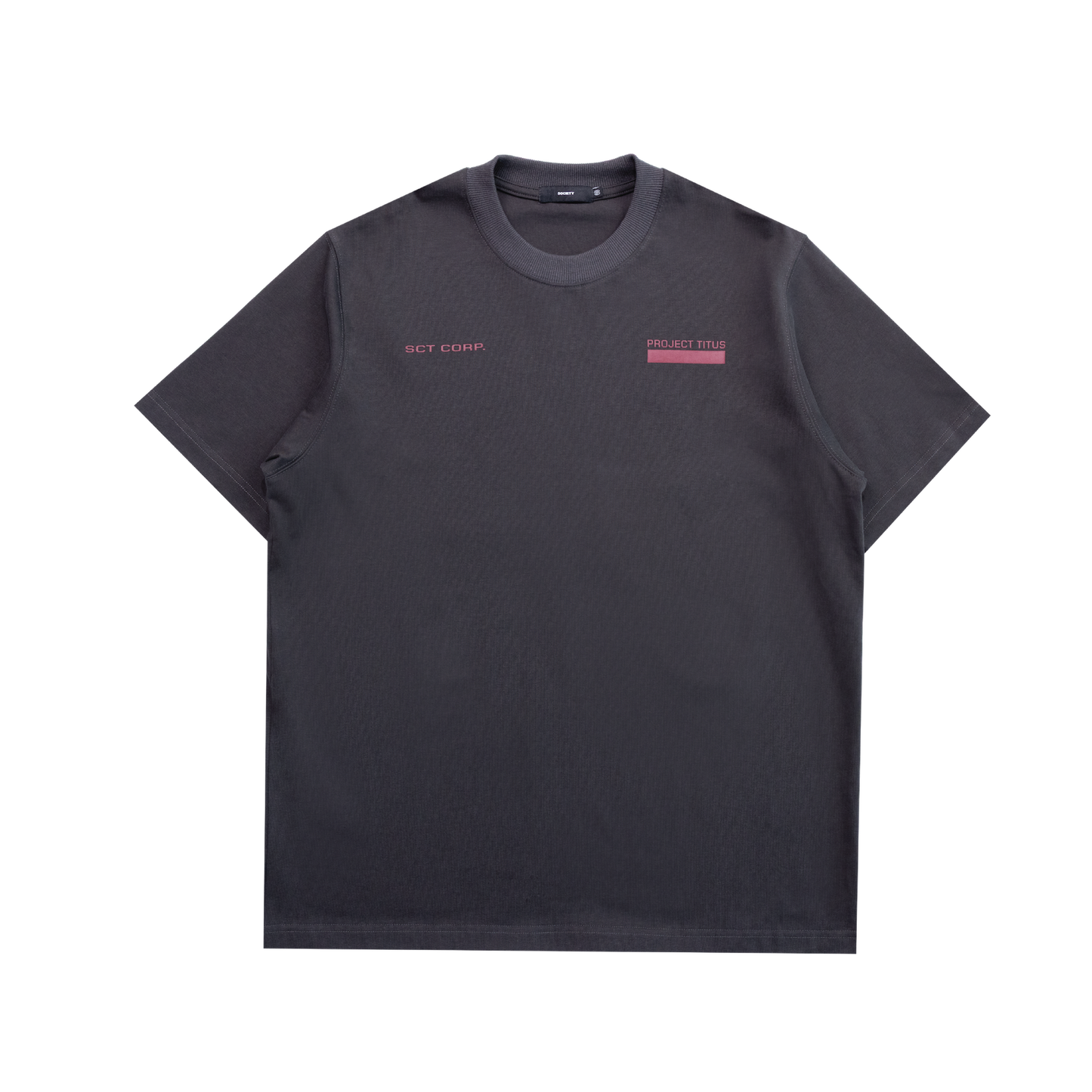 Society | Titus Merch Tee Black